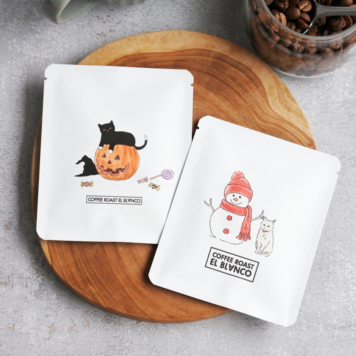 「春夏秋冬、猫とコーヒーの小さな物語」DRIP BAG12個set