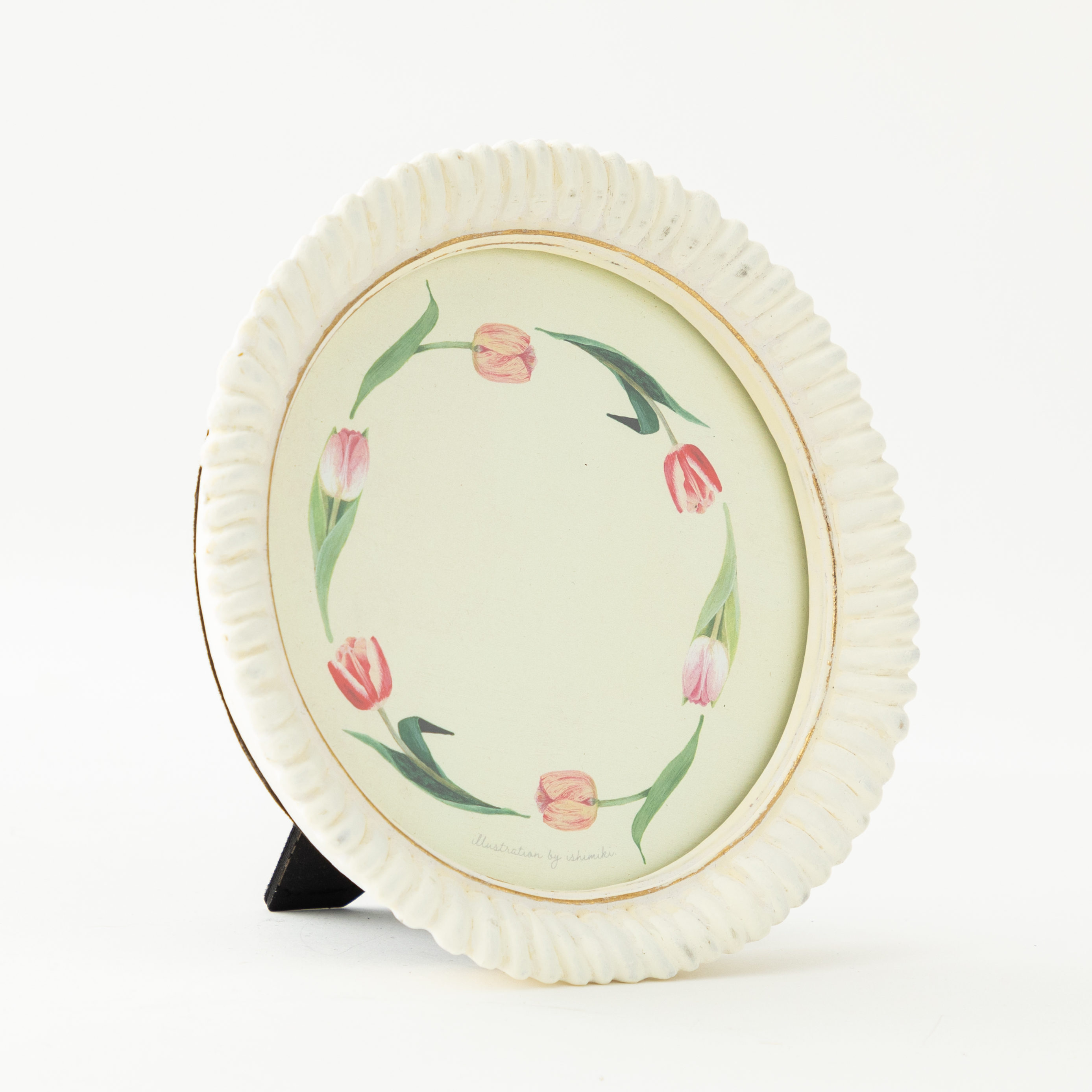 まるいフレーム〈チューリップ〉