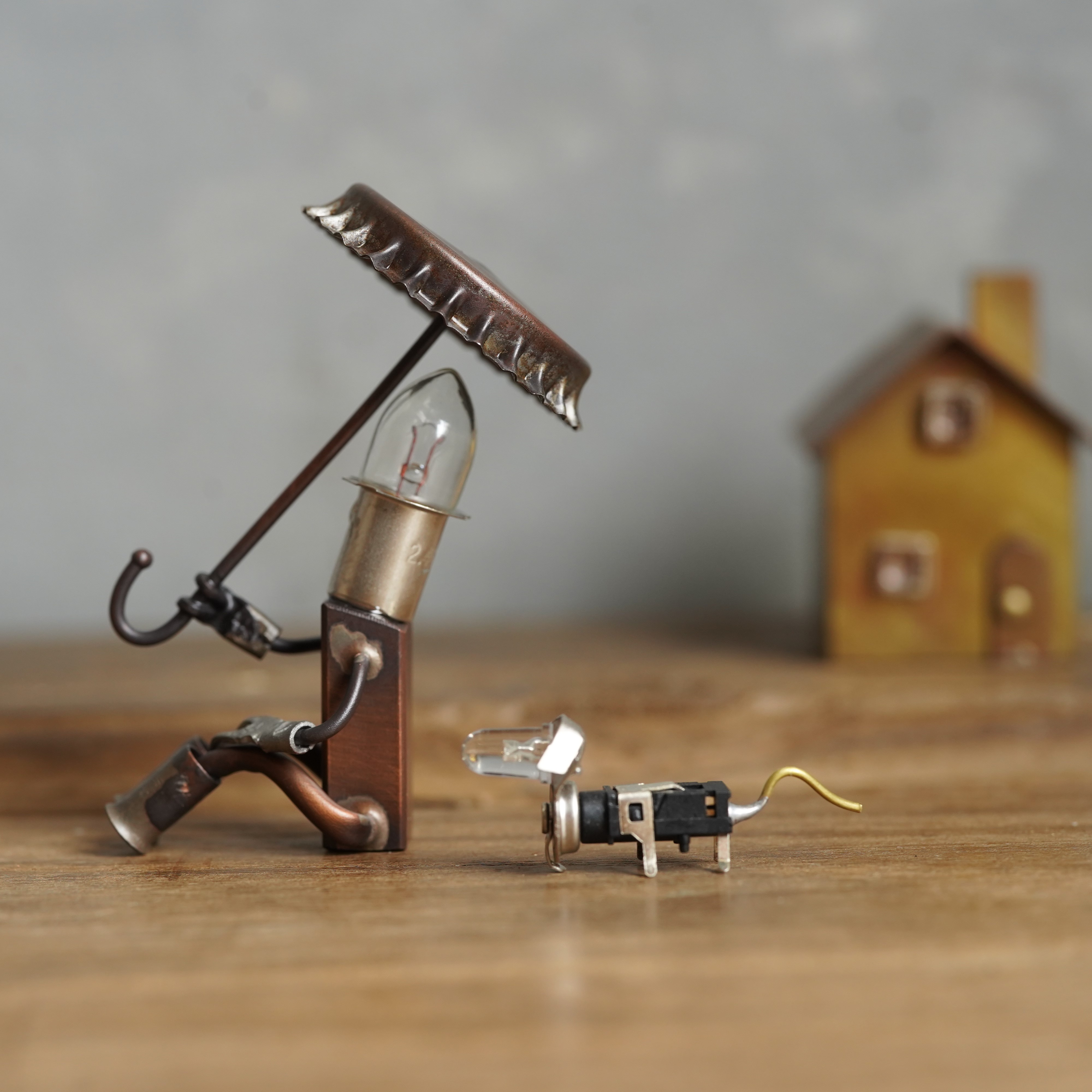 「雨の日に」ランプワン付き