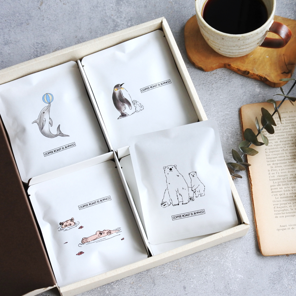 エルブランコ水族館 ドリップバック12個set