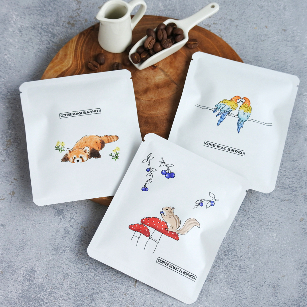 エルブランコ動物園 ドリップバック24個set