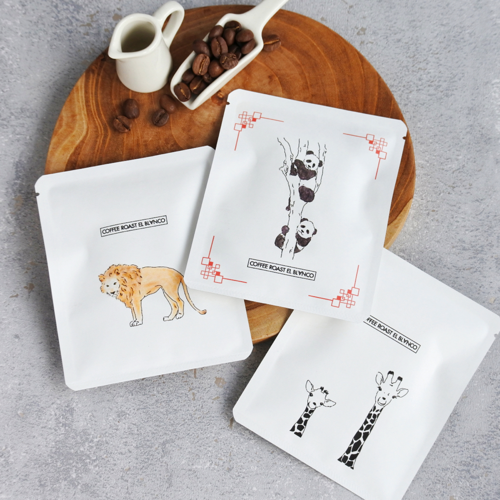 エルブランコ動物園 ドリップバック24個set