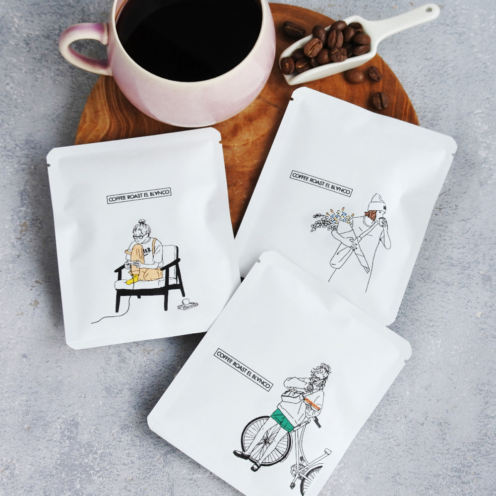 「コーヒーと、女の子の小さな日常」ドリップバック24個set