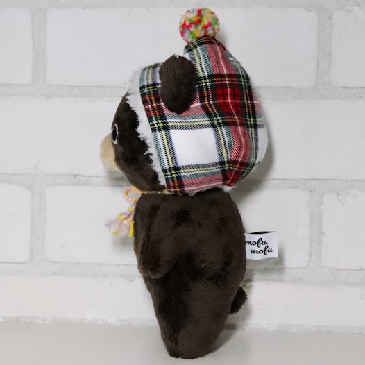 帽子寝そべりくまブラウンっこ