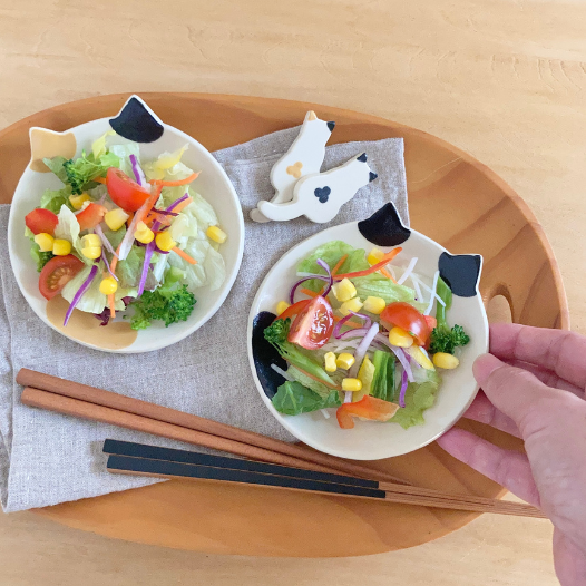 【選べる】テーブルで猫を感じ心がやすらぐ猫小皿