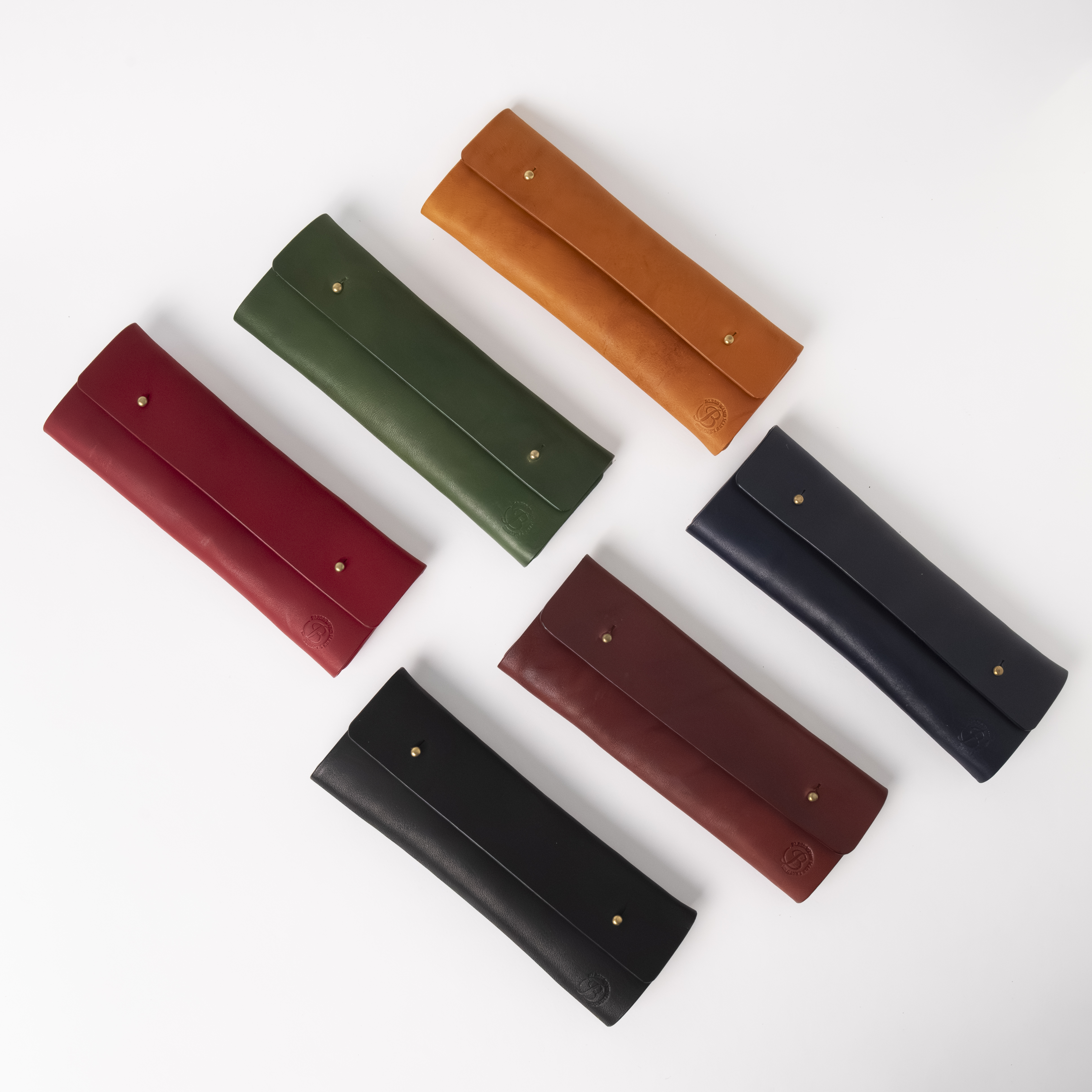 本革 ペンケース (6色より選べる)