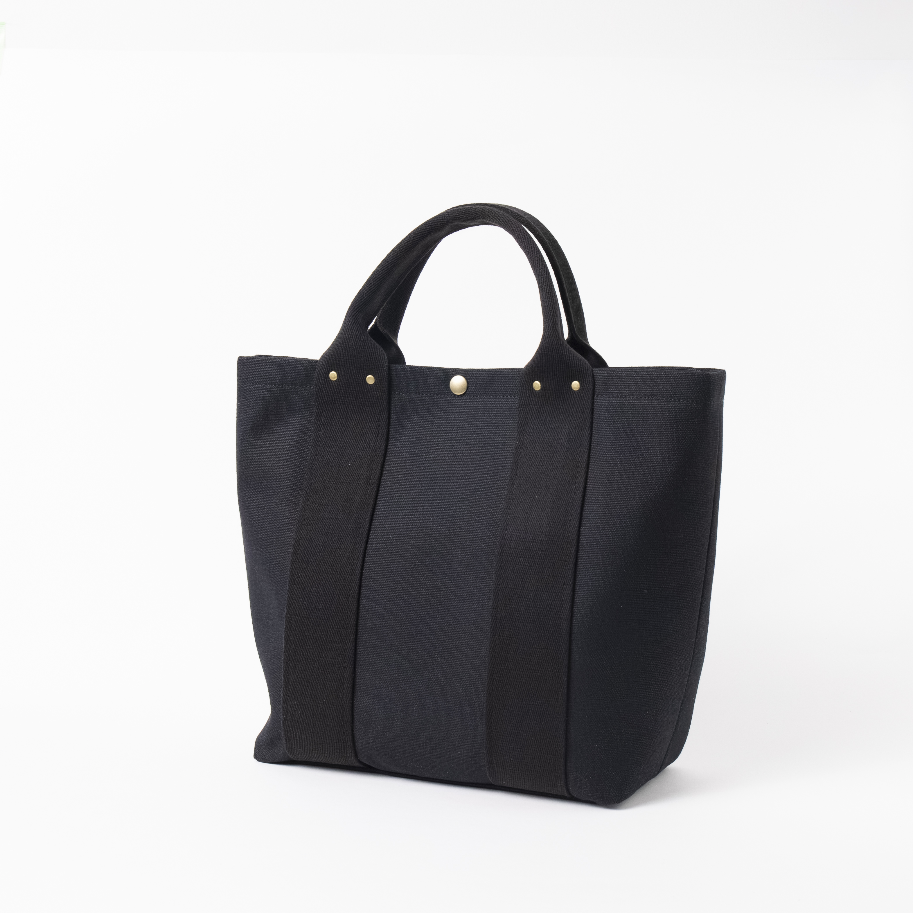 トートＭ◇Urban | チャコール×ブラック | 倉敷帆布