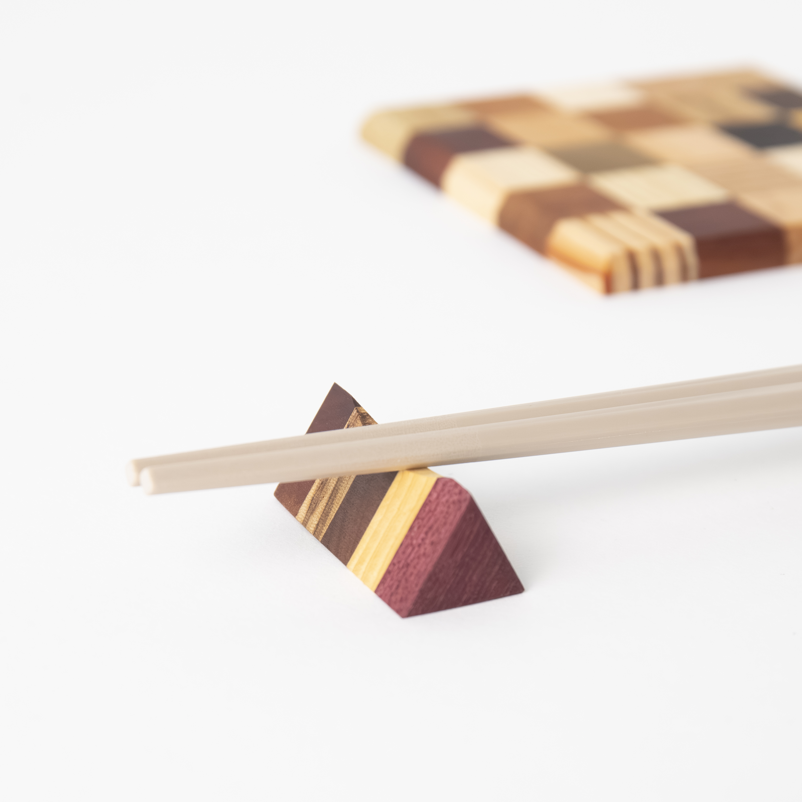 寄木の箸置き３個セット