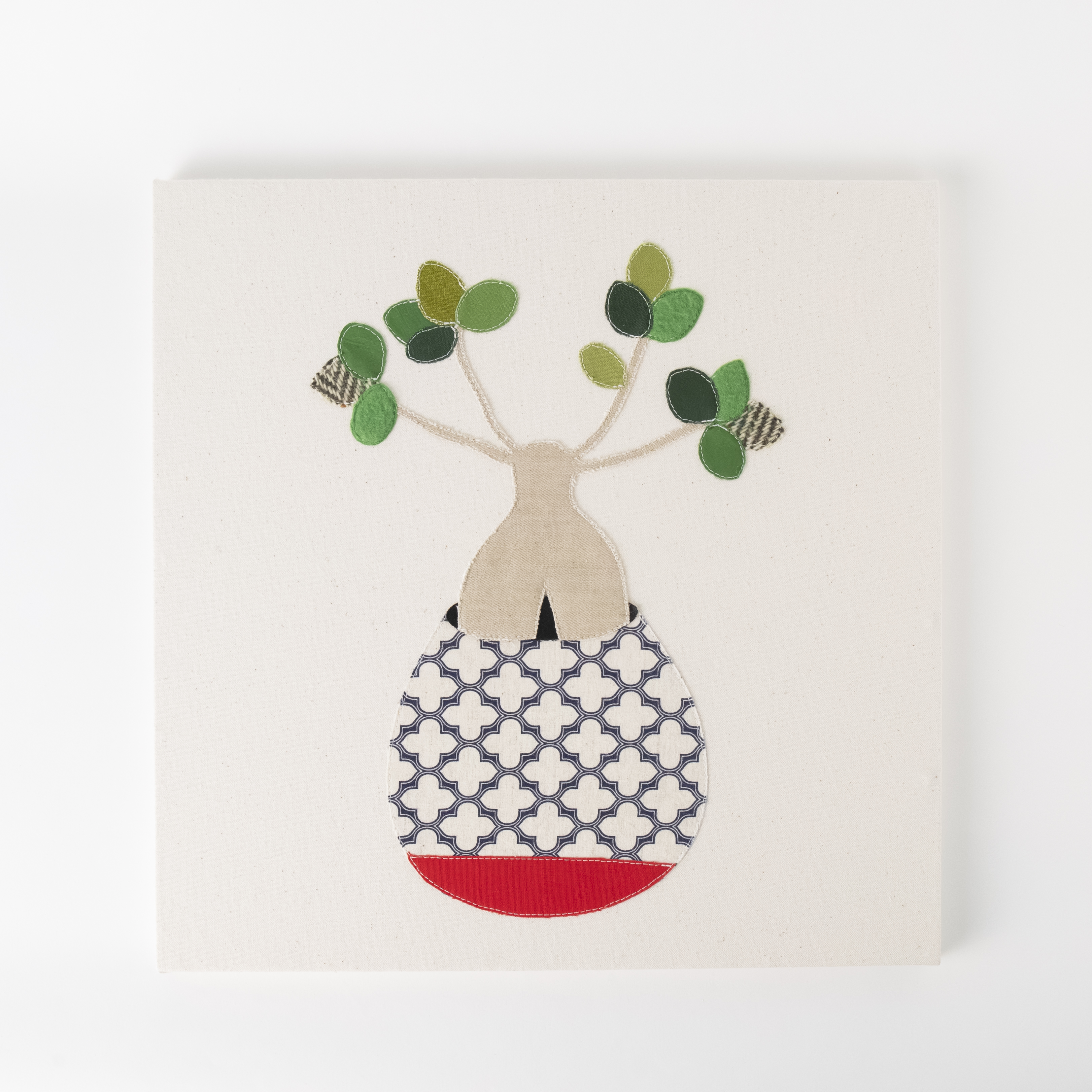 ファブリックパネル　ガジュマル