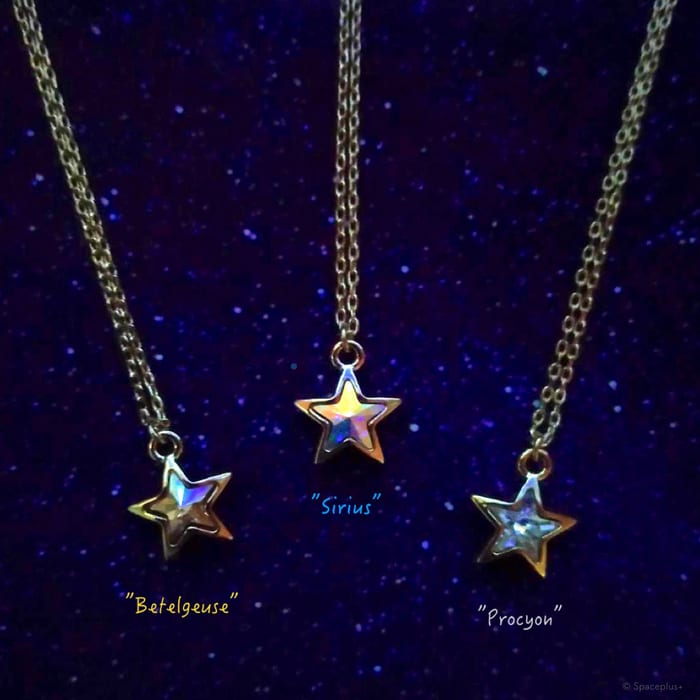 Galaxy Gift Box - 星型チャームネックレス & ギャラクシーオーデコロン -