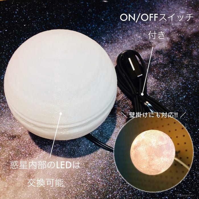 Lunar Gift Box - 月ライト & ギャラクシーオーデコロン - (3 types)