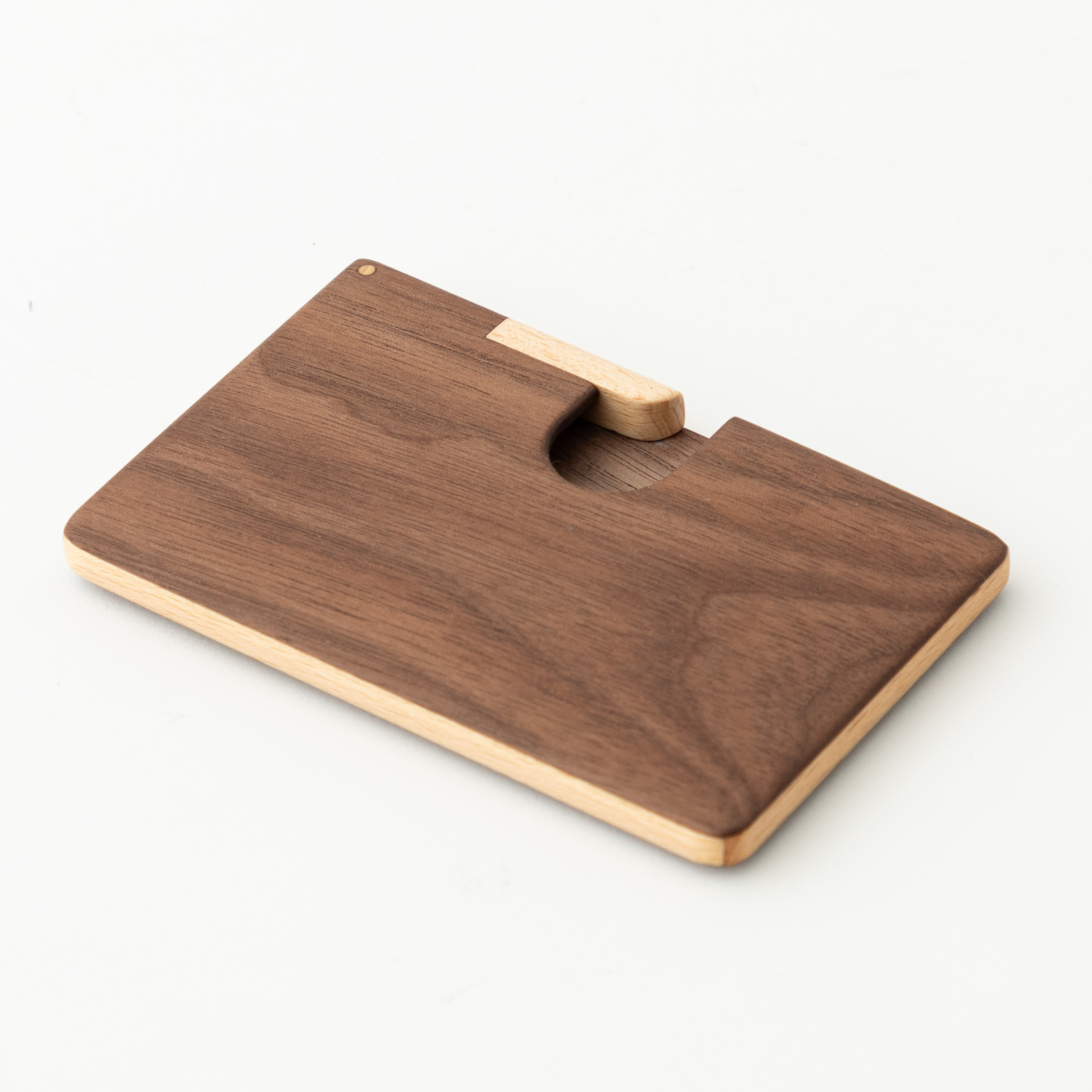 木の名刺入れ（ウォールナット）