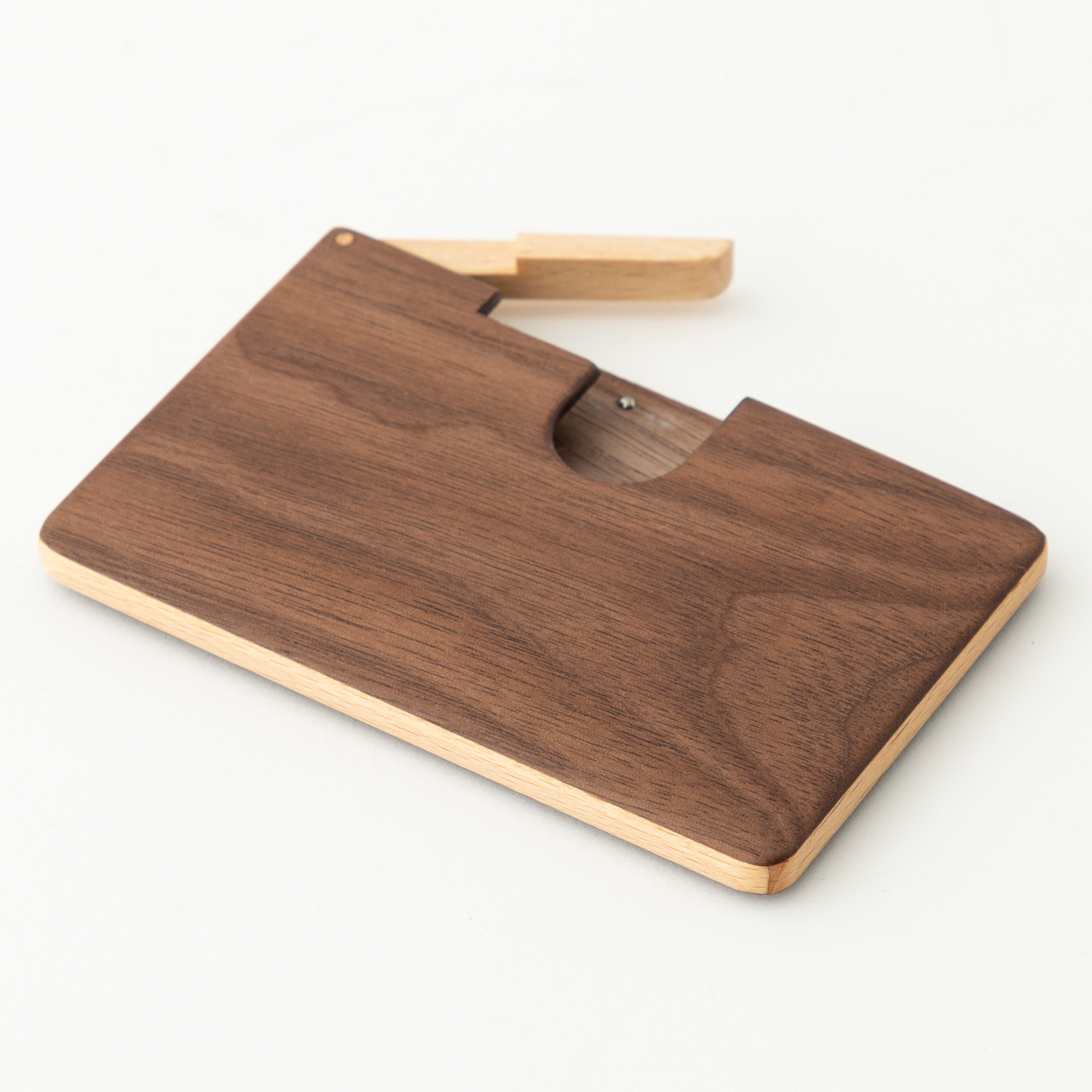 木の名刺入れ（ウォールナット）