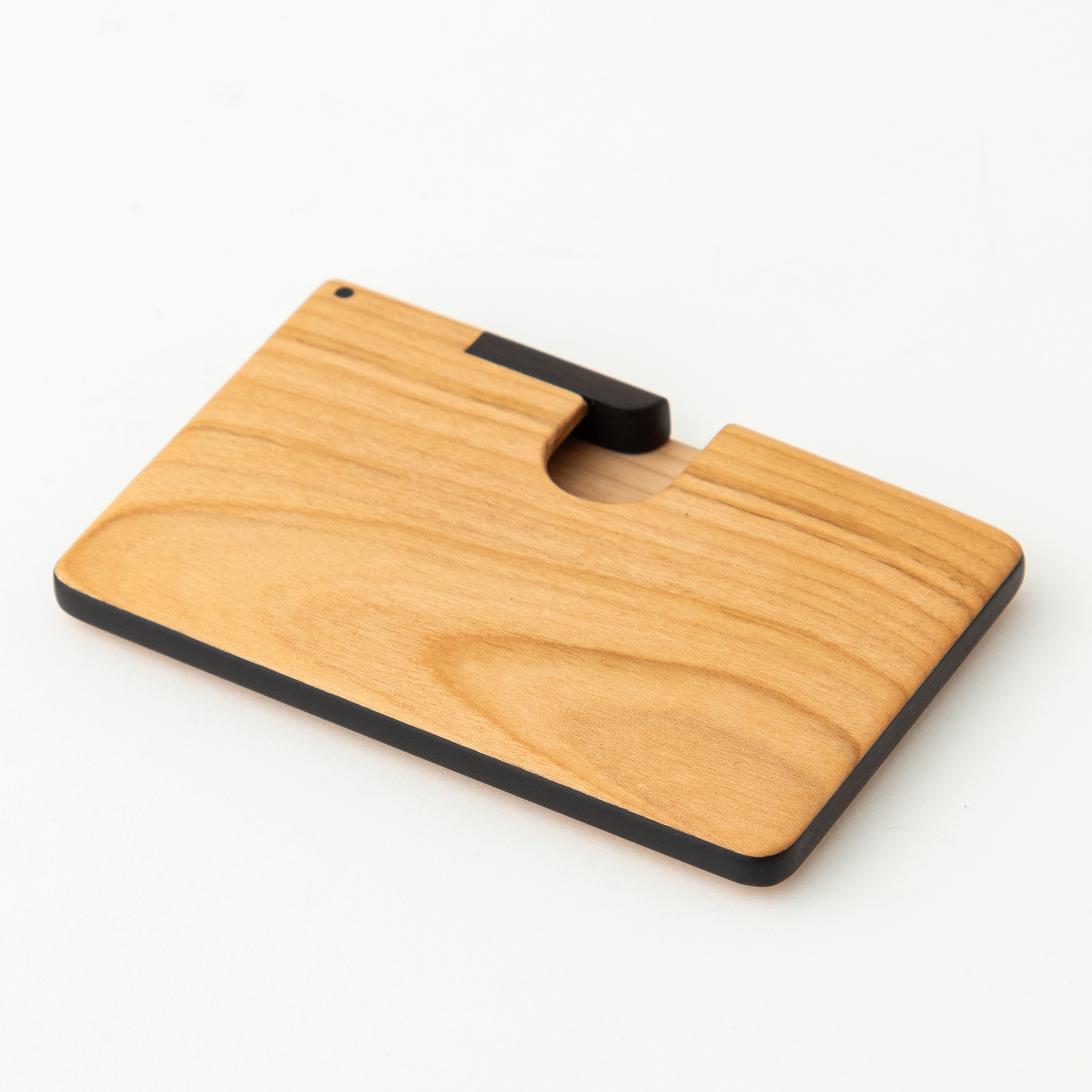 木の名刺入れ（桜×黒檀）