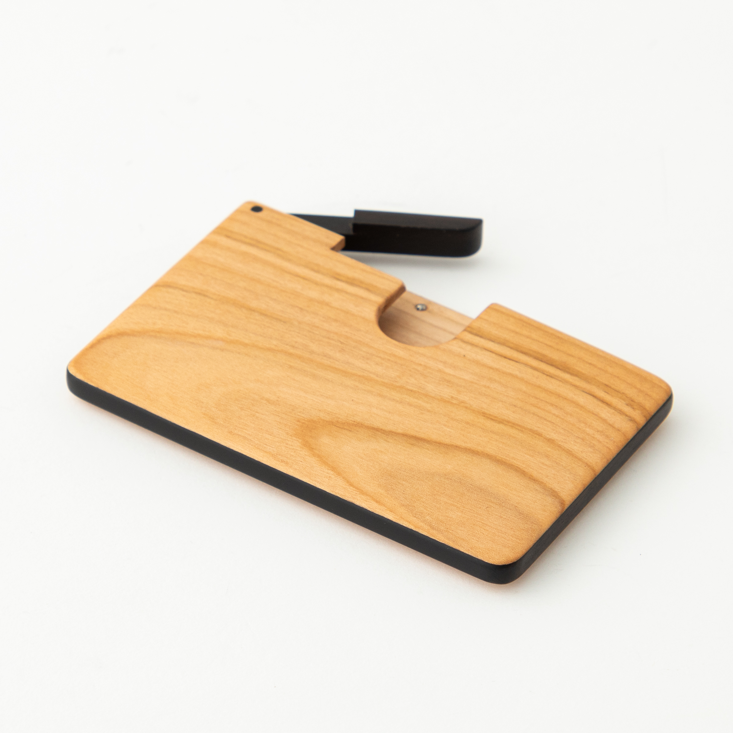 木の名刺入れ（桜×黒檀）