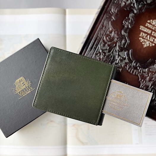 二つ折り財布VI アイリッシュグリーン