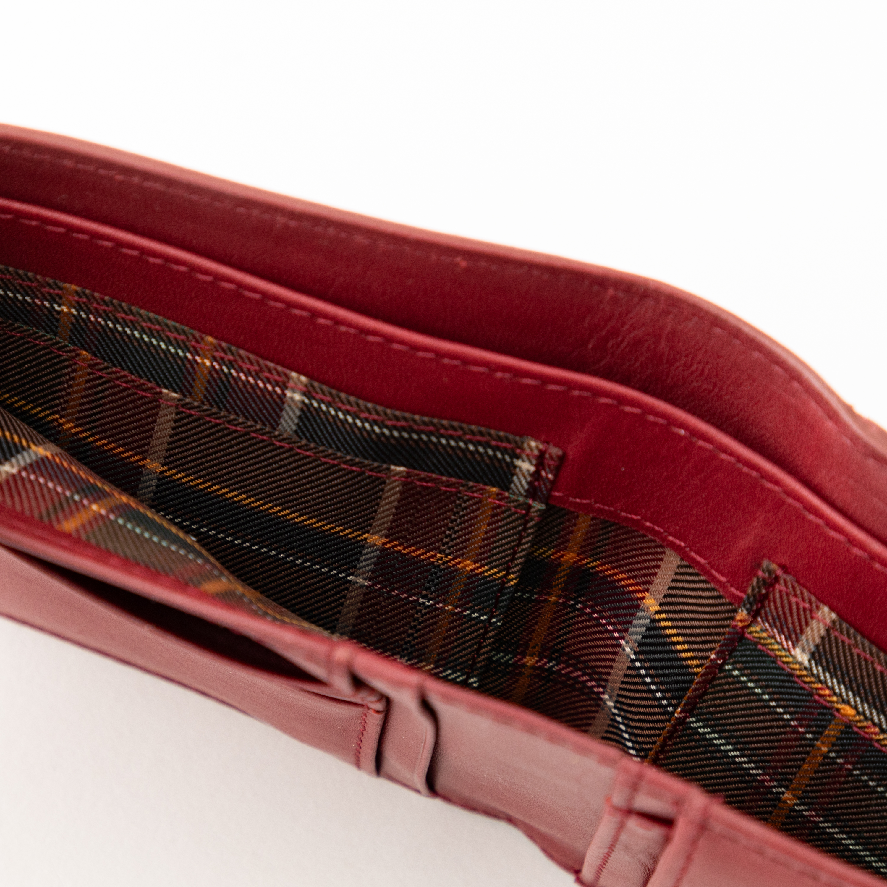 二つ折り財布VI ブラックチェリー