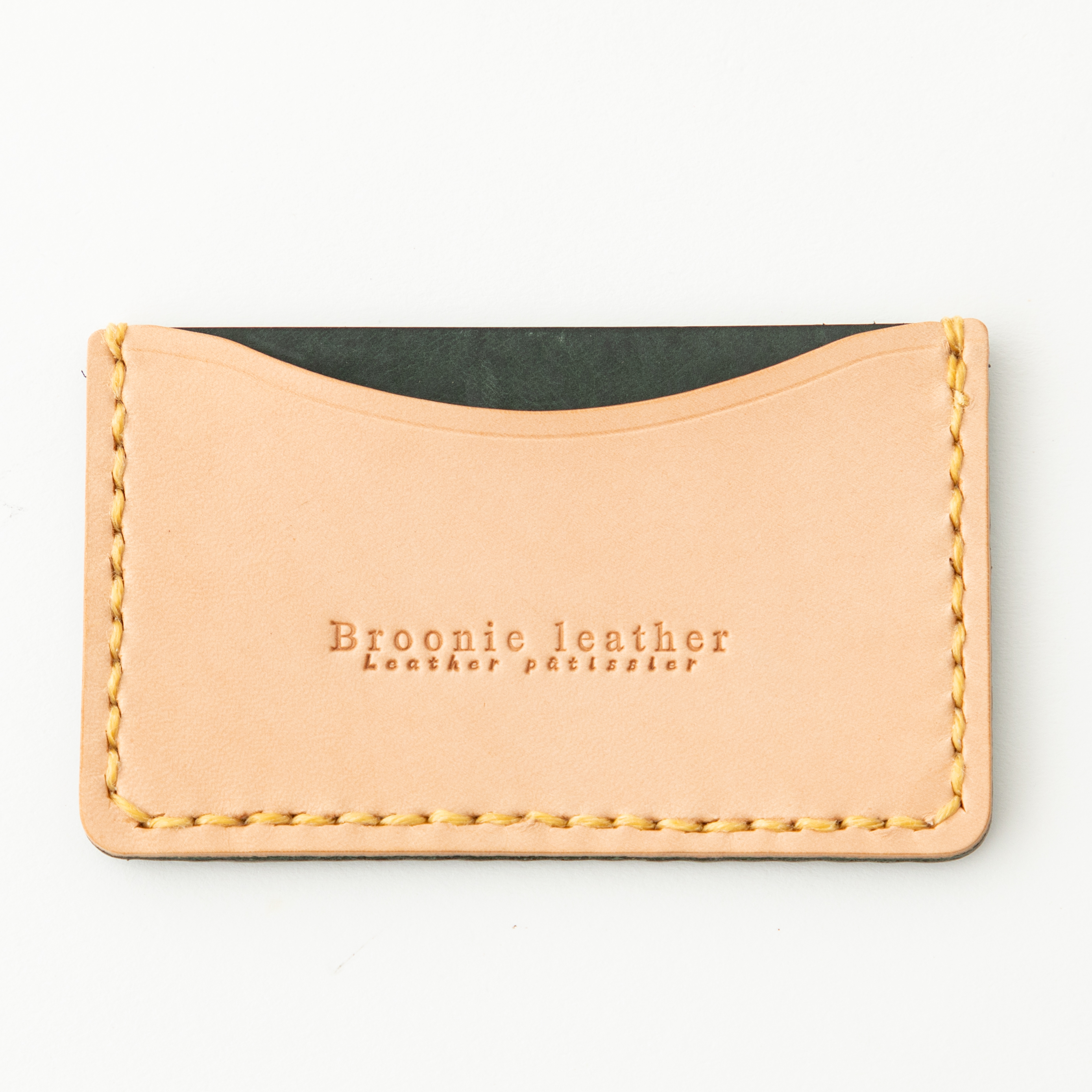 本革・2枚収納パスケース