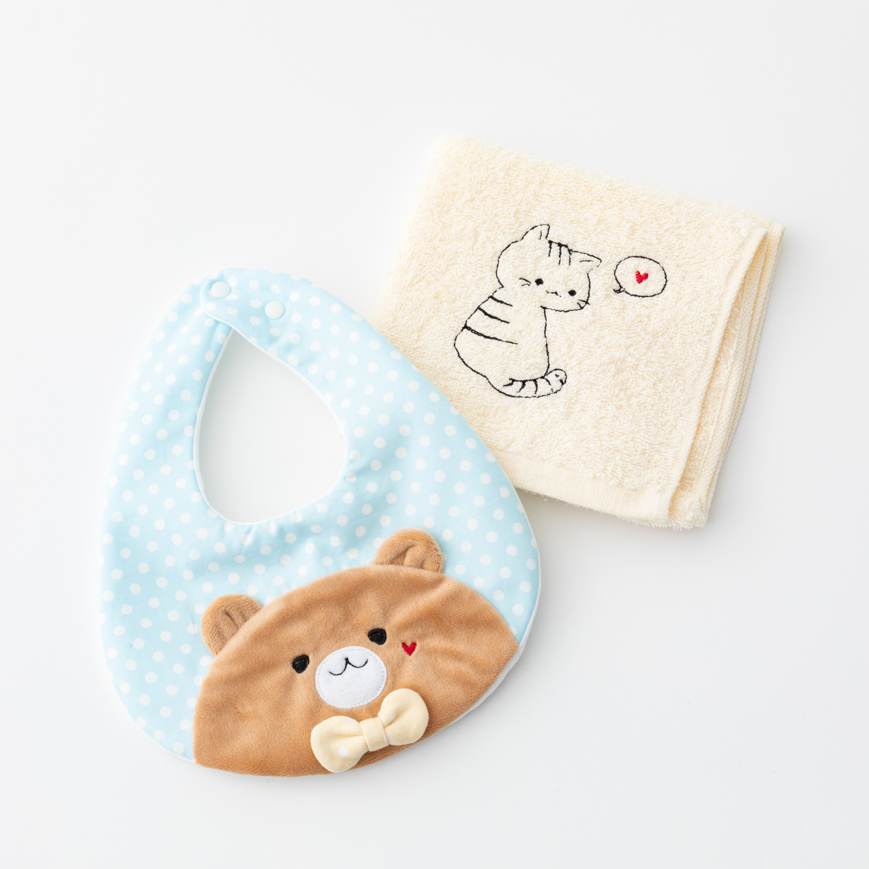 もふもふくまさんスタイ＆万能クロス