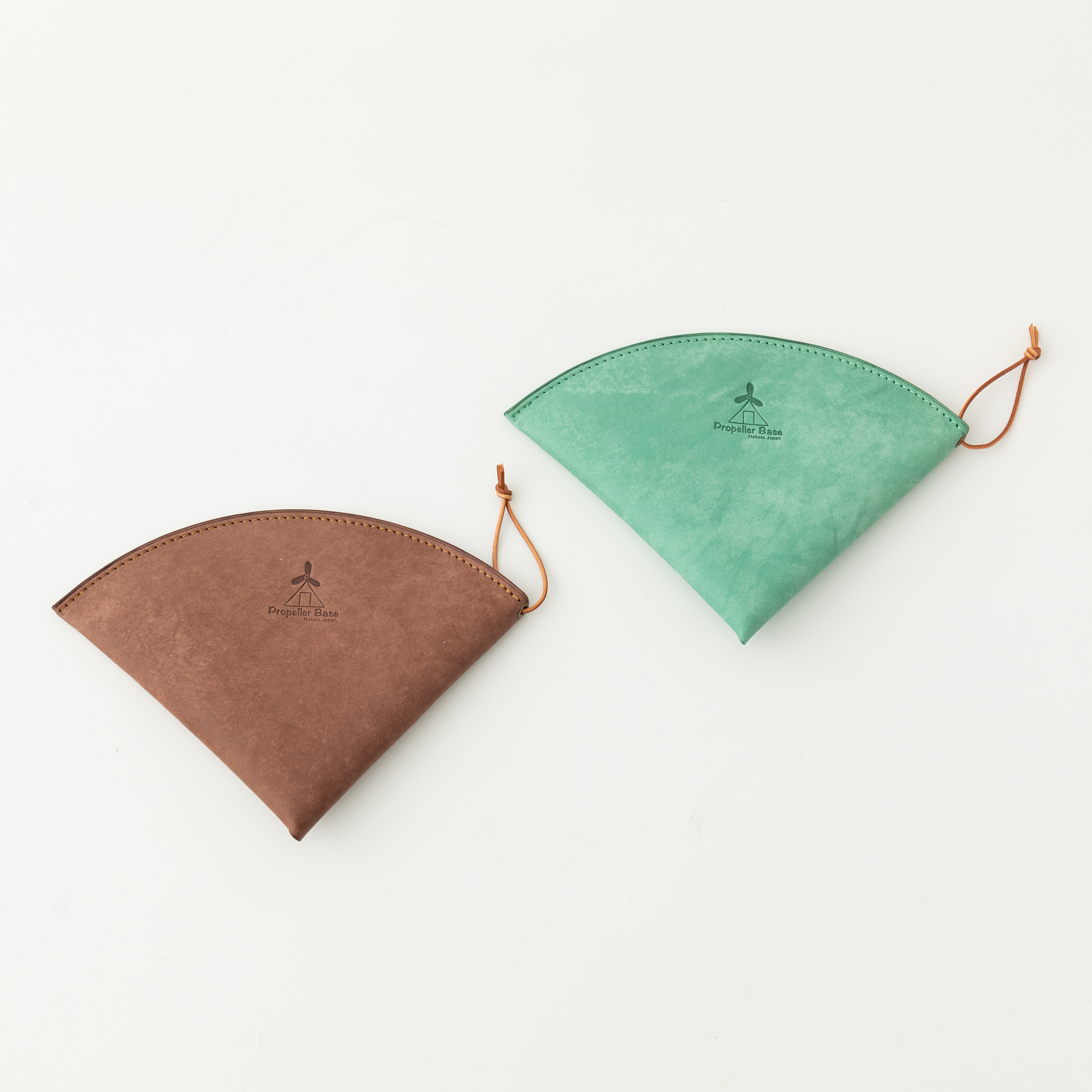 【コーヒーブラウン】イタリアンレザーのコーヒーフィルターケース