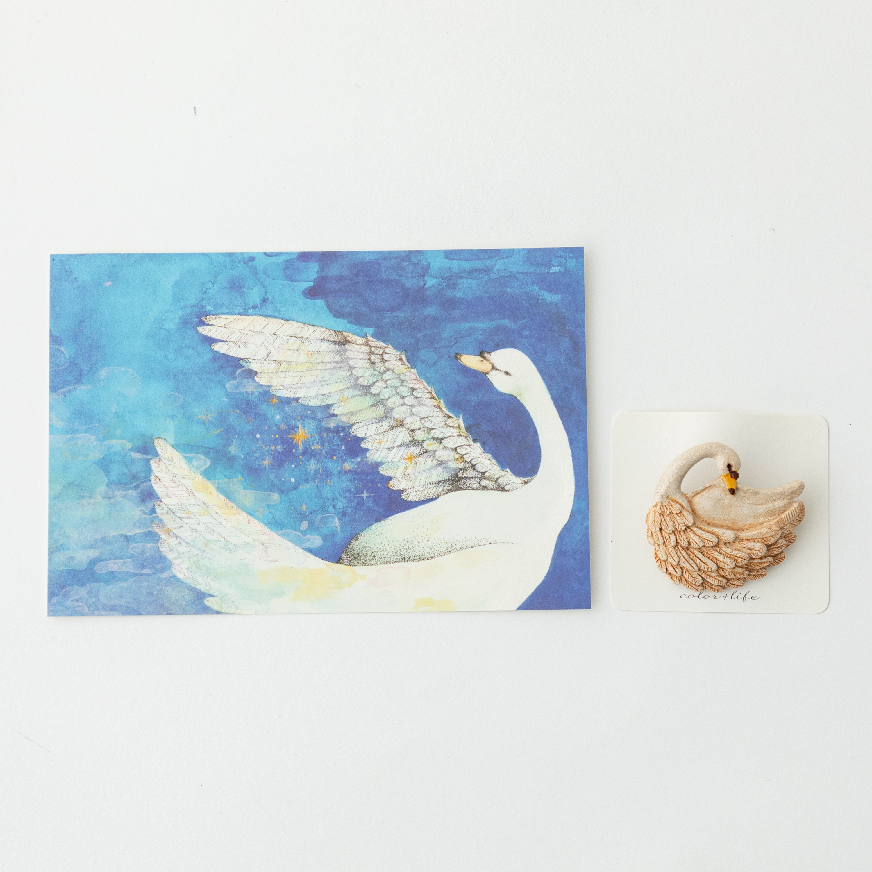 -koku- 白鳥のブローチ gift set