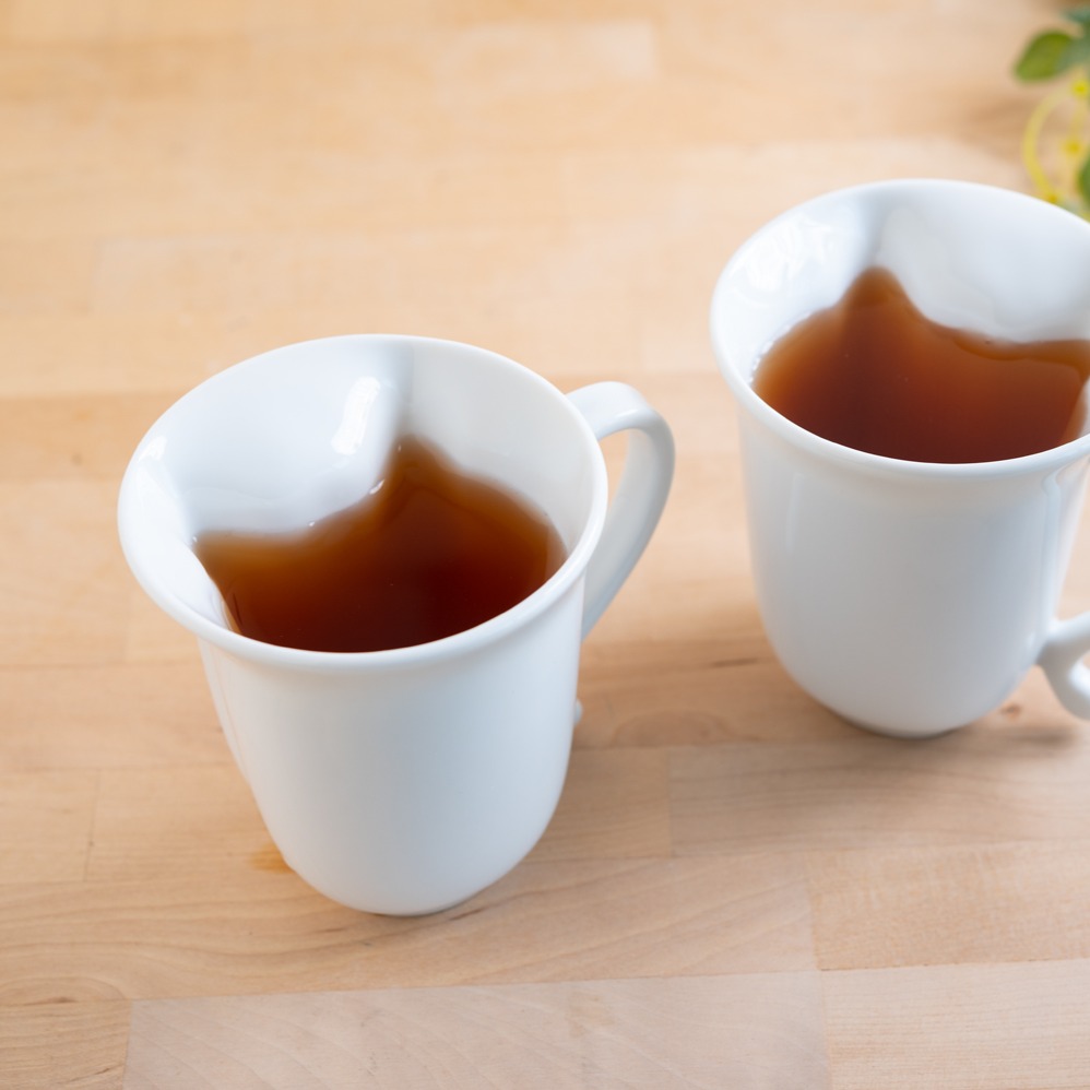 ねこマグカップ2個入　化粧箱付き