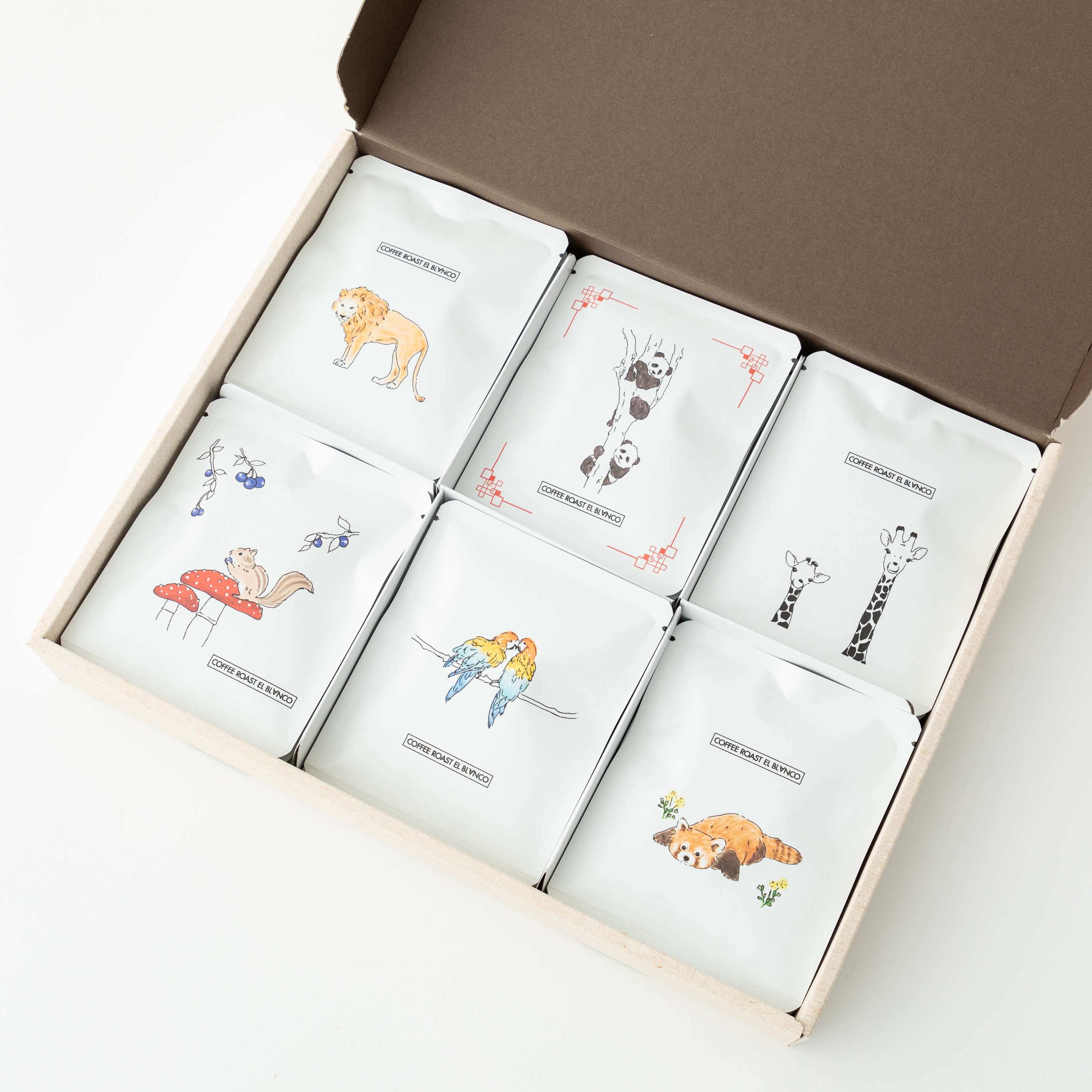 エルブランコ動物園 ドリップバック24個set