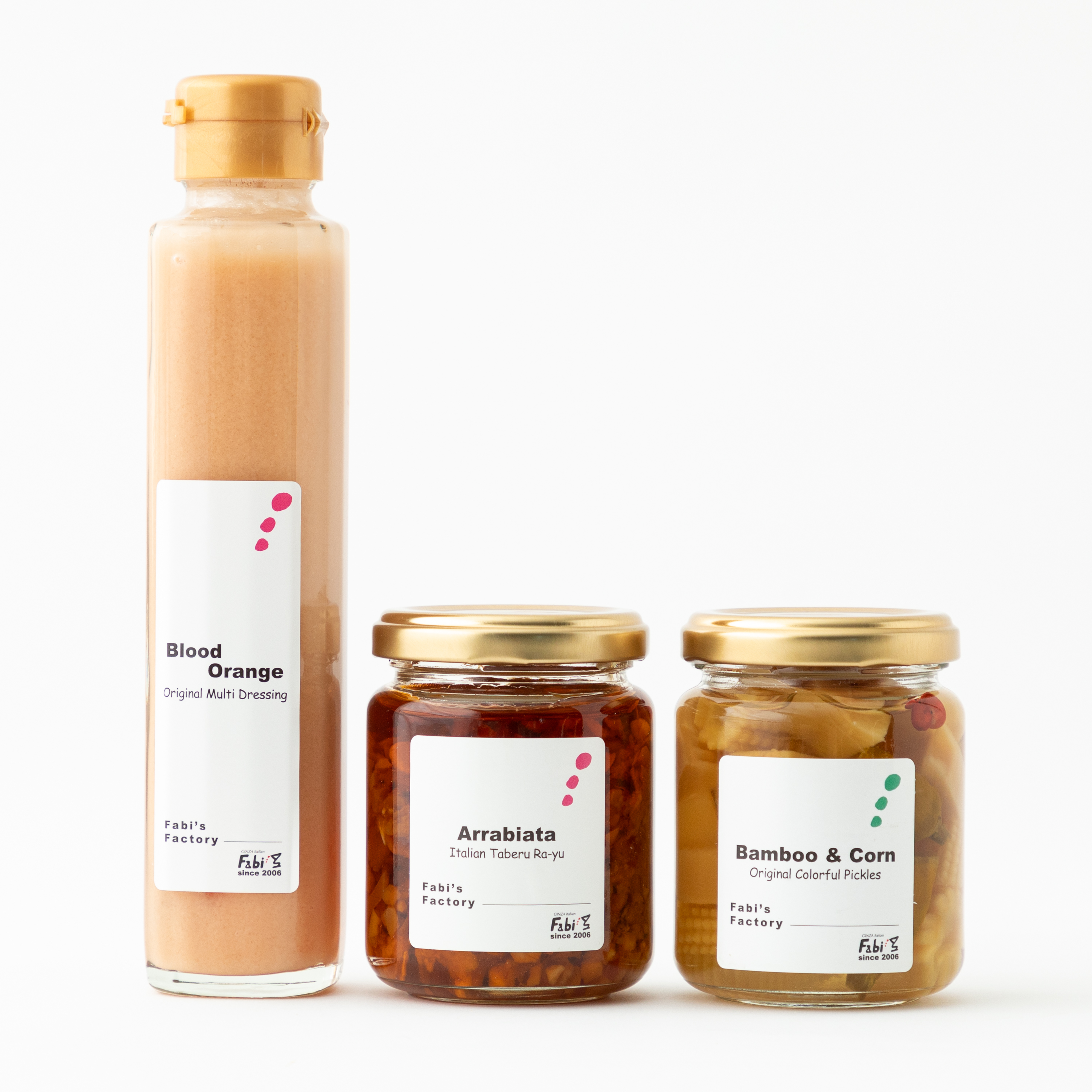 【銀座イタリアンファビズ監修】無添加ドレッシング入り高級ギフトセット 食べるラー油