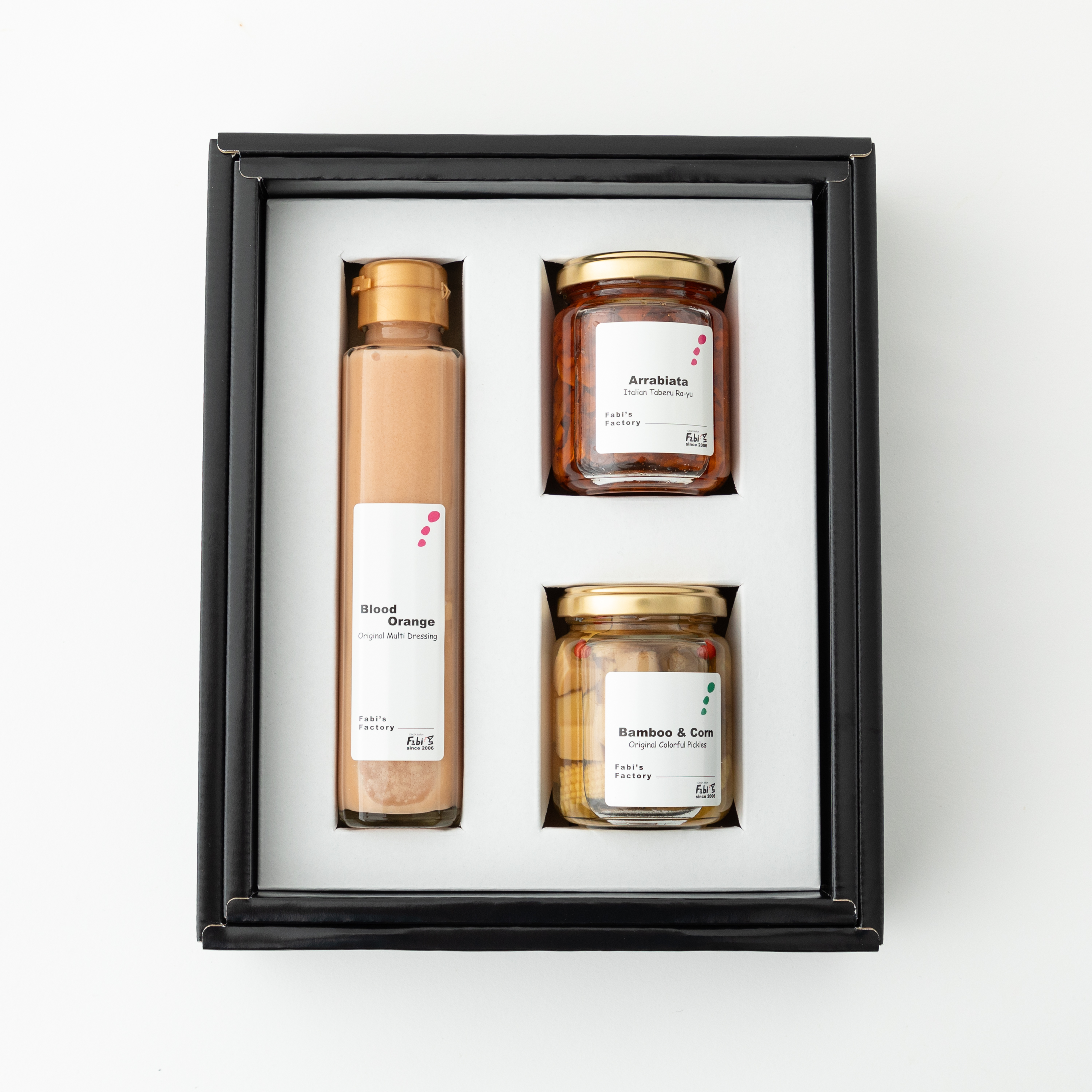 【銀座イタリアンファビズ監修】無添加ドレッシング入り高級ギフトセット 食べるラー油