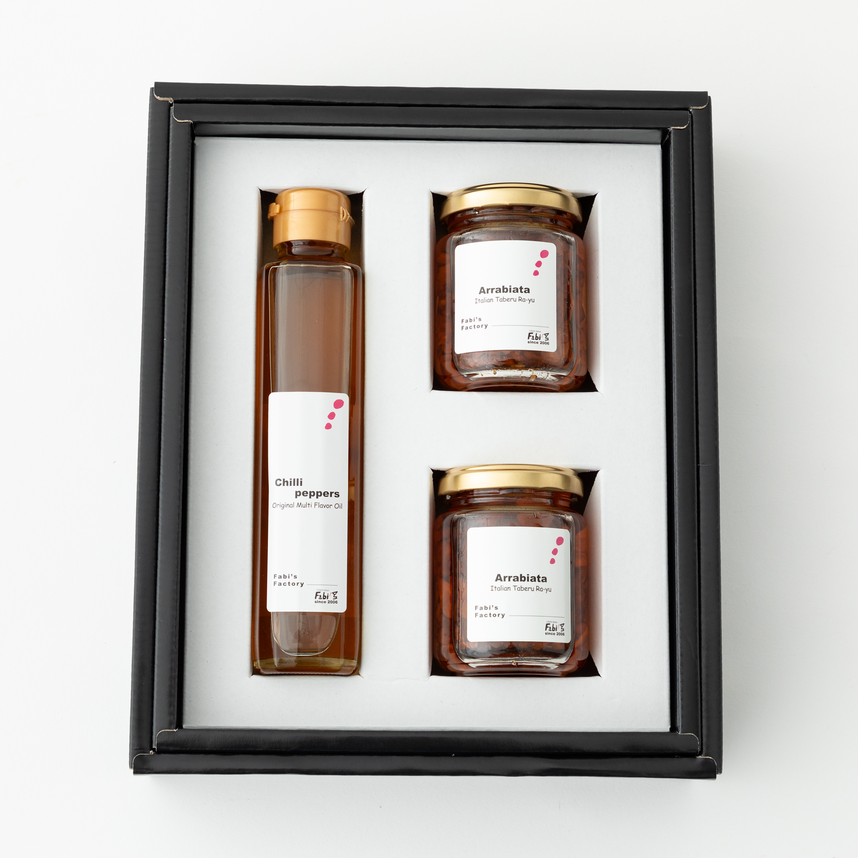 【銀座イタリアンファビズ監修】無添加人気商品3種高級ギフトセット 食べるラー油