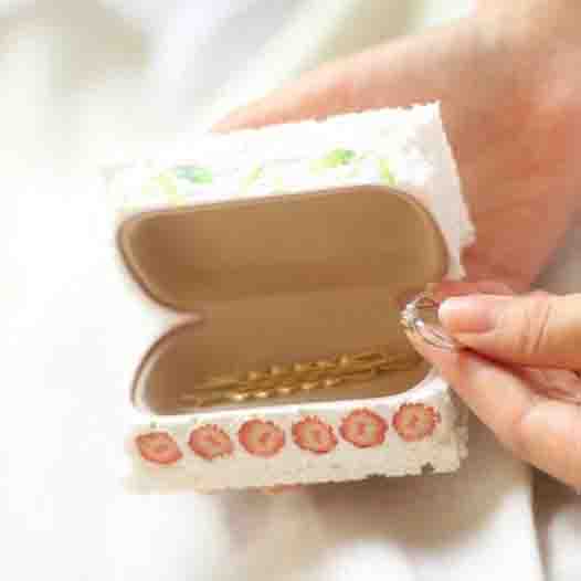 【ポーチ】さくらんぼサンドイッチ