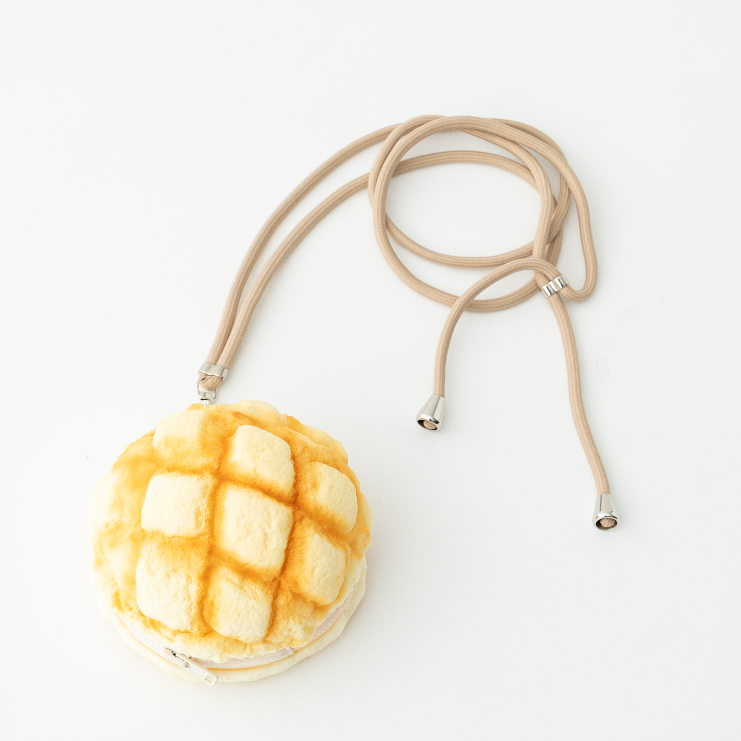 【ショルダーストラップ付ポーチ】メロンパン