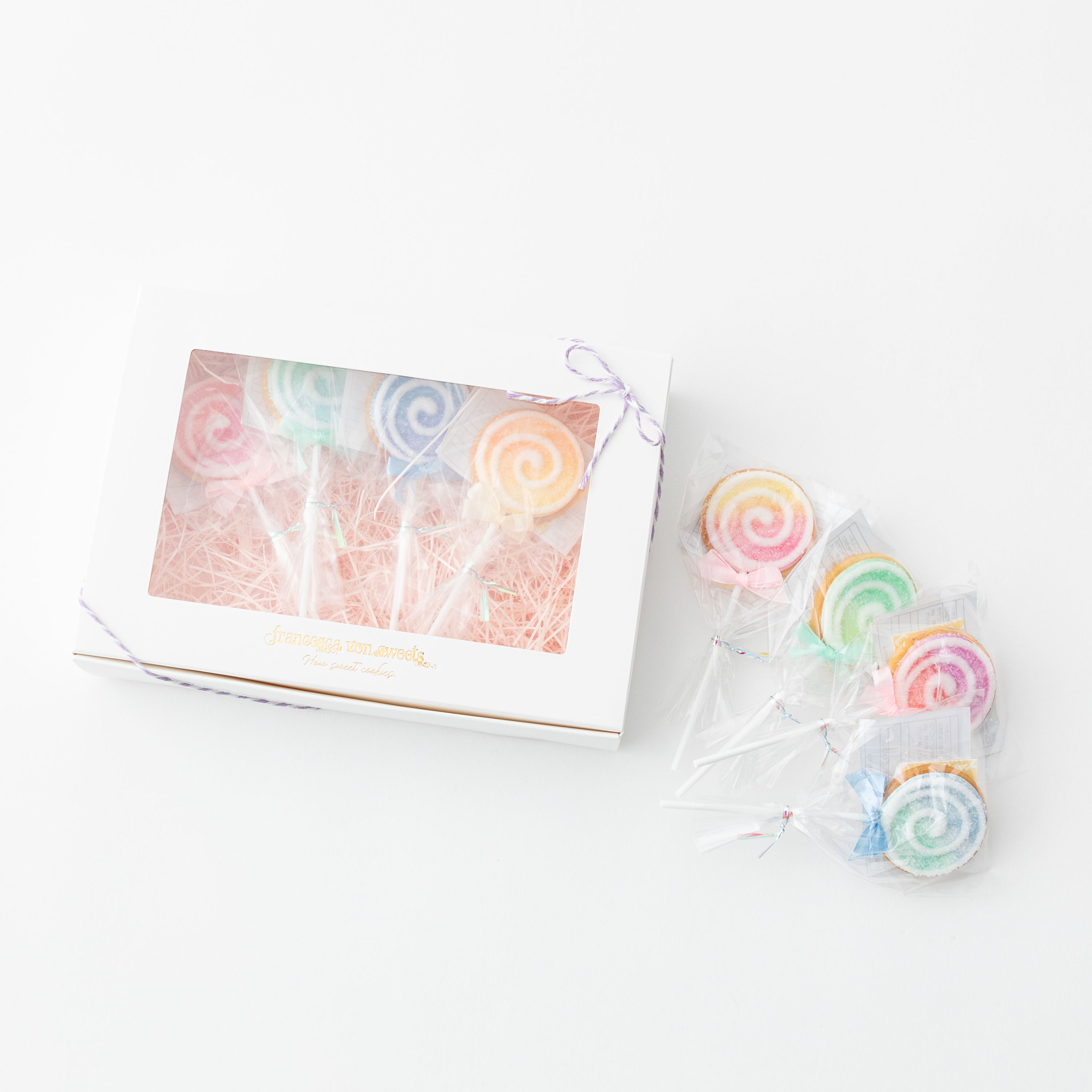 クッキーロリポップのギフトボックス