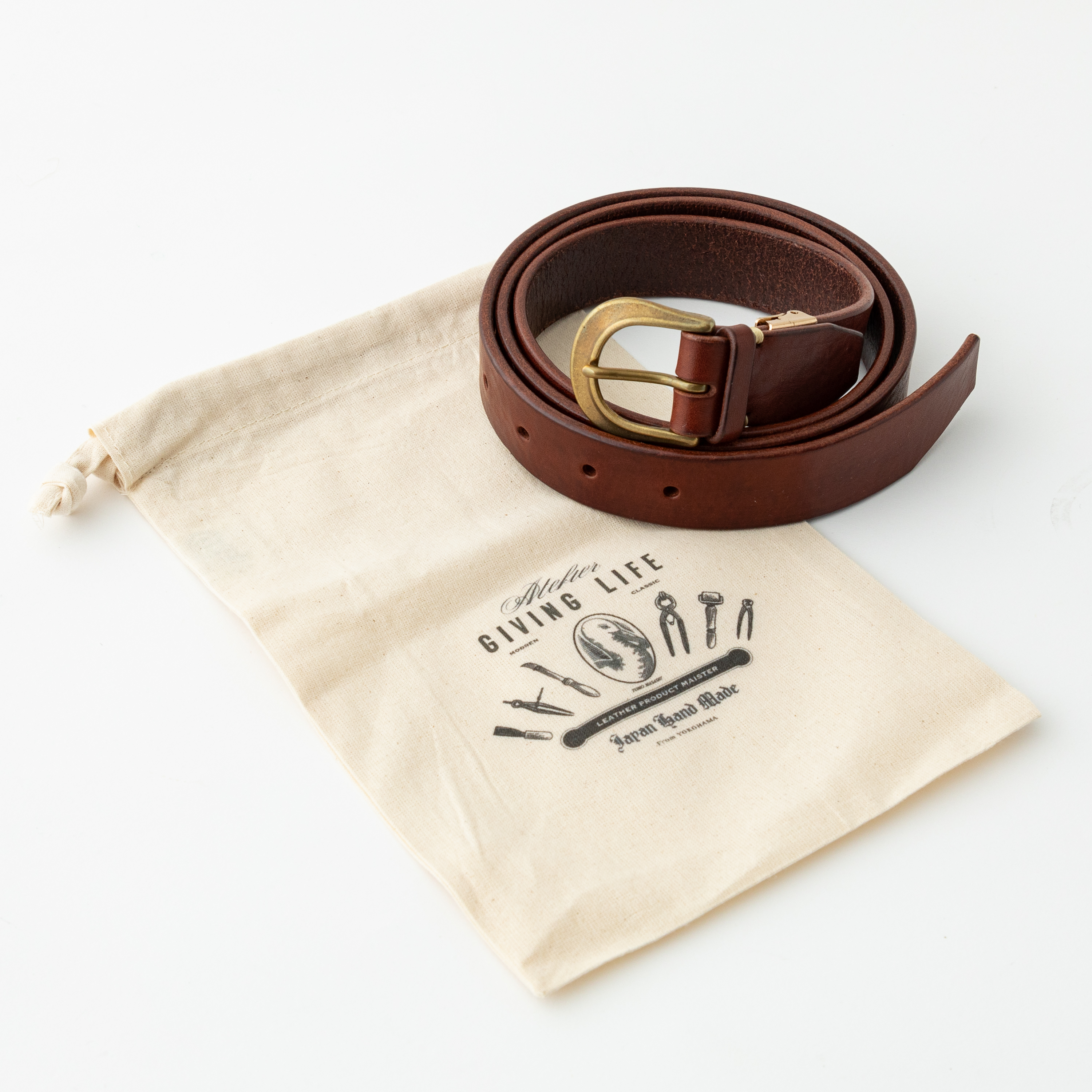 イタリアンレザー  ベルト