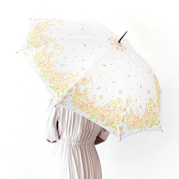 花咲く傘〈金木犀〉とポストカード10枚セット