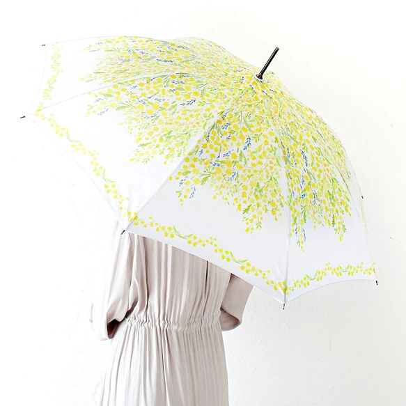 花咲く傘〈ミモザ〉とポストカード10枚セット