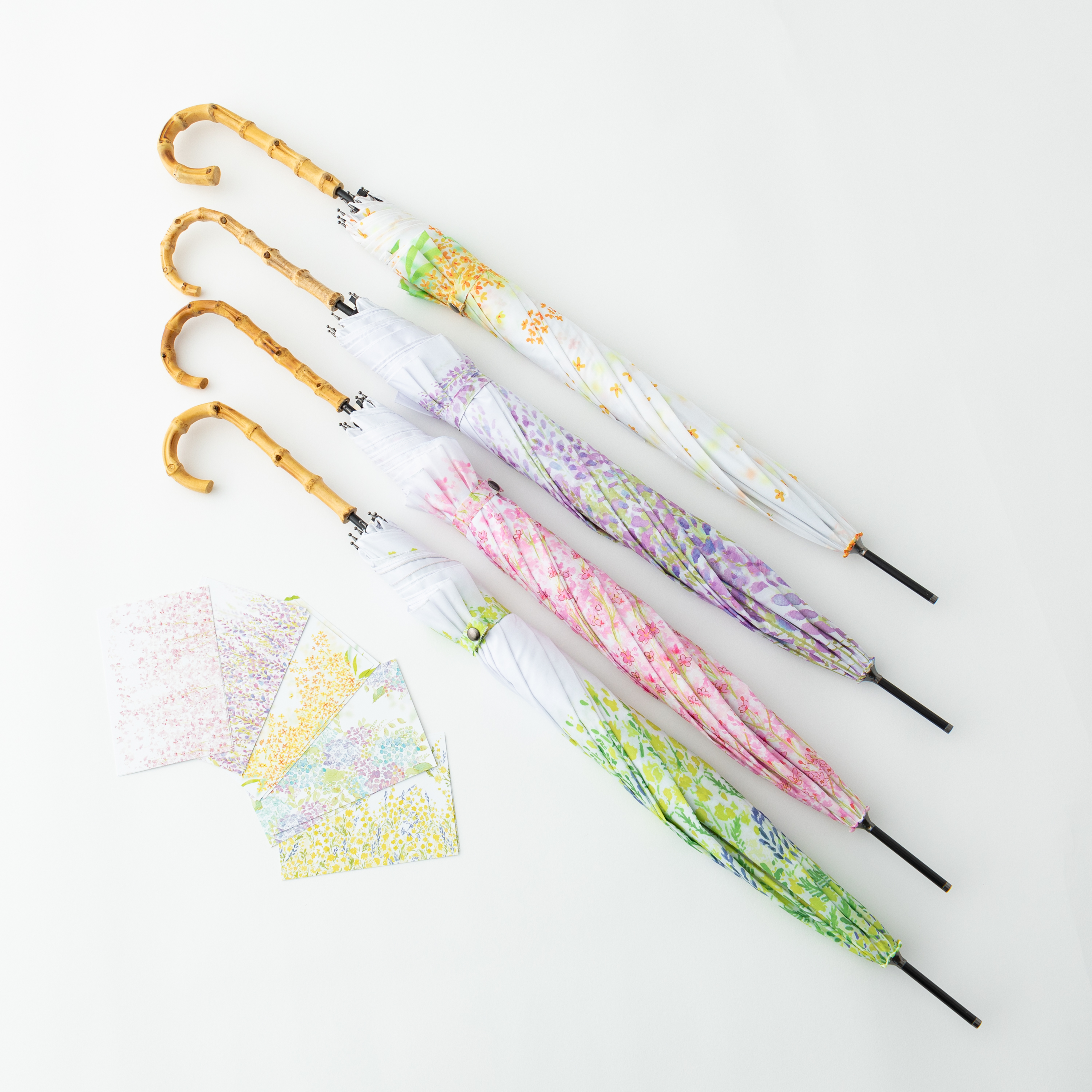 花咲く傘〈金木犀〉とポストカード10枚セット