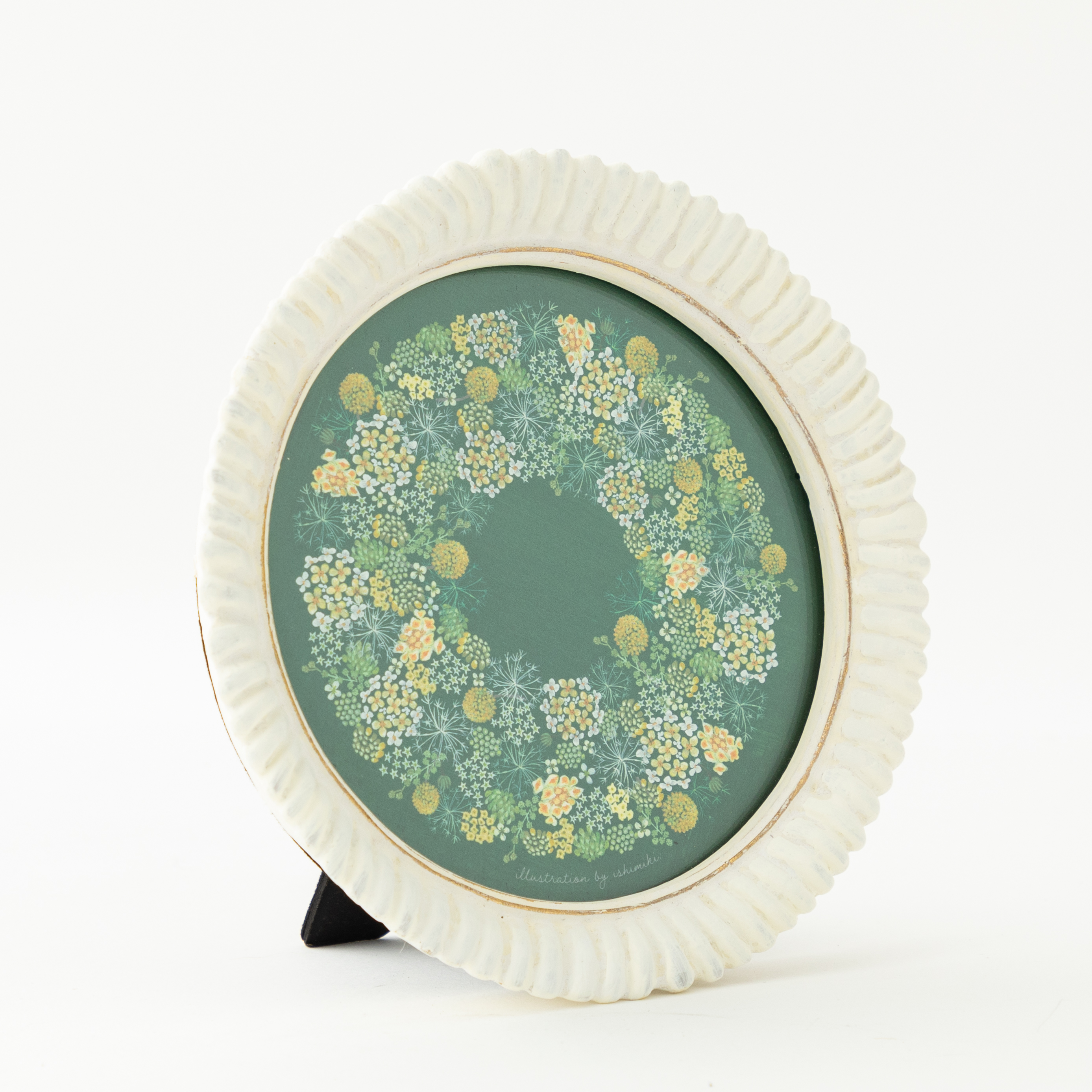 まるいフレーム〈ミツマタ〉