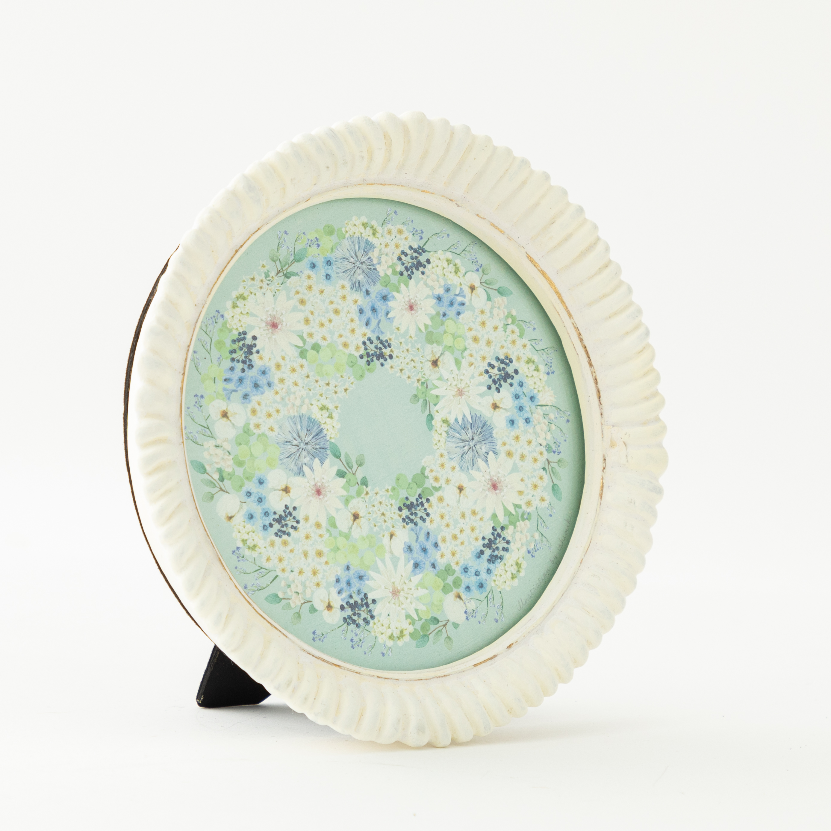 まるいフレーム〈ルリタマライトブルー〉