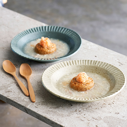 グラッテ ペアプレート スプーン付きペア