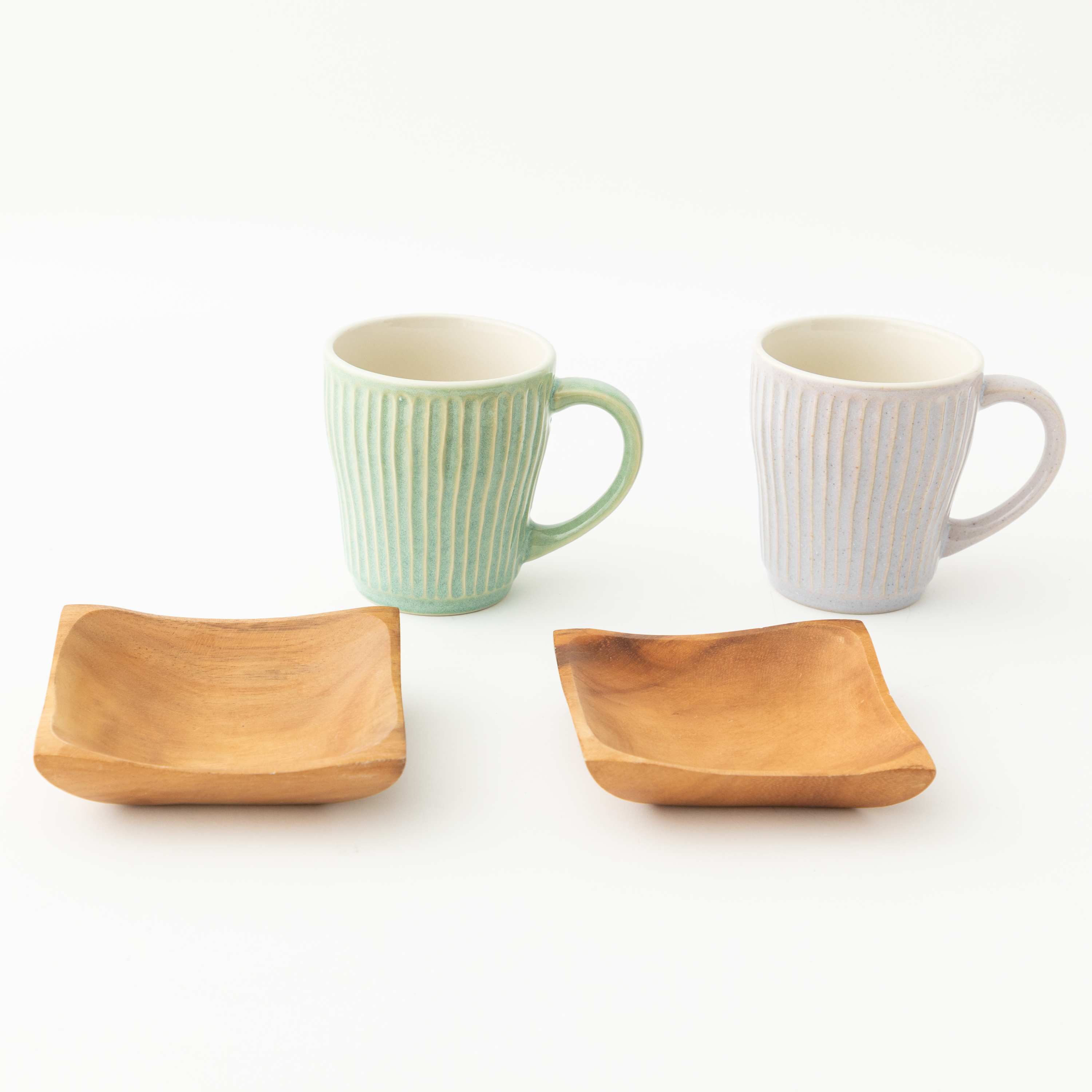 リップル ペアマグ＆トレー