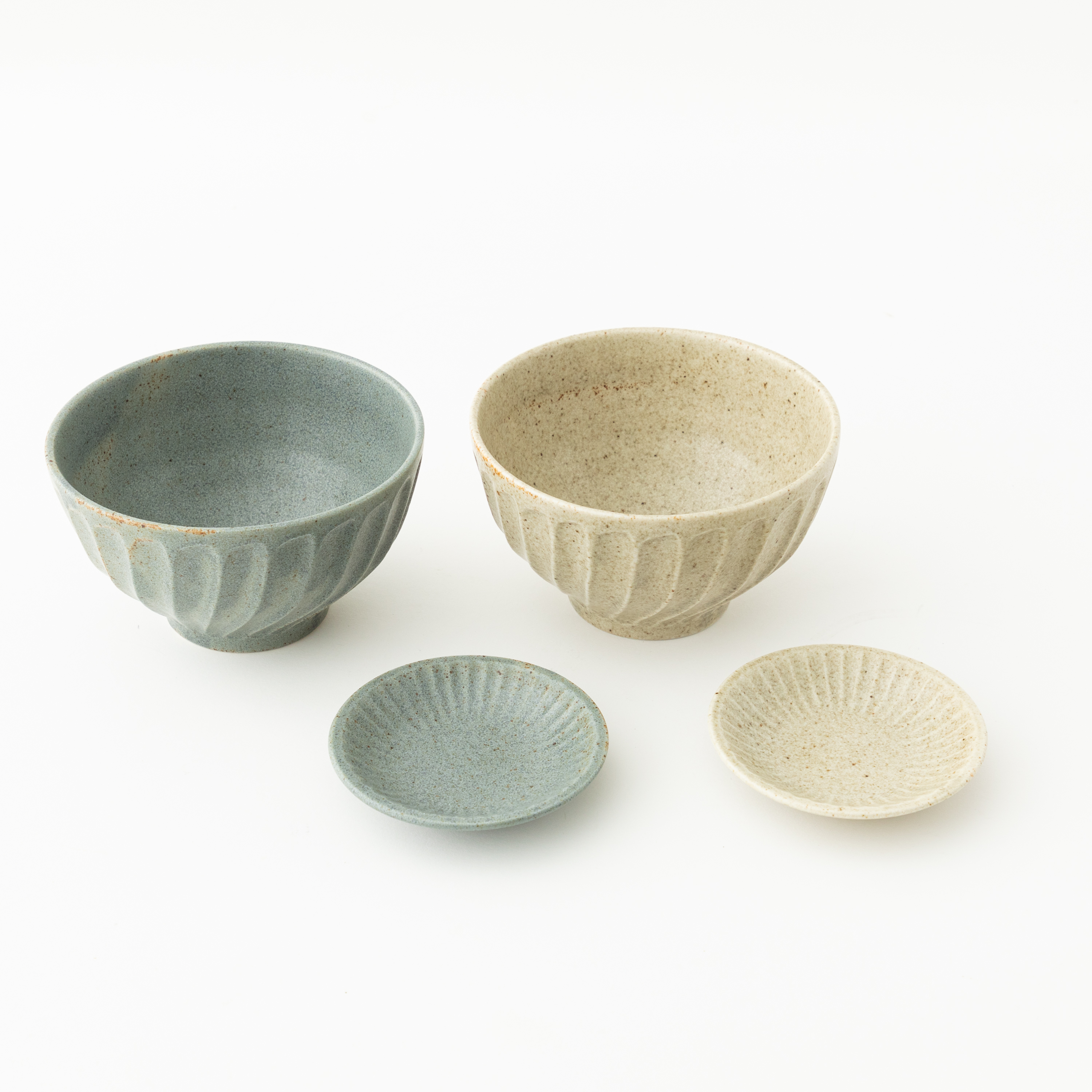 グラッテ ペアボウル 小皿付き