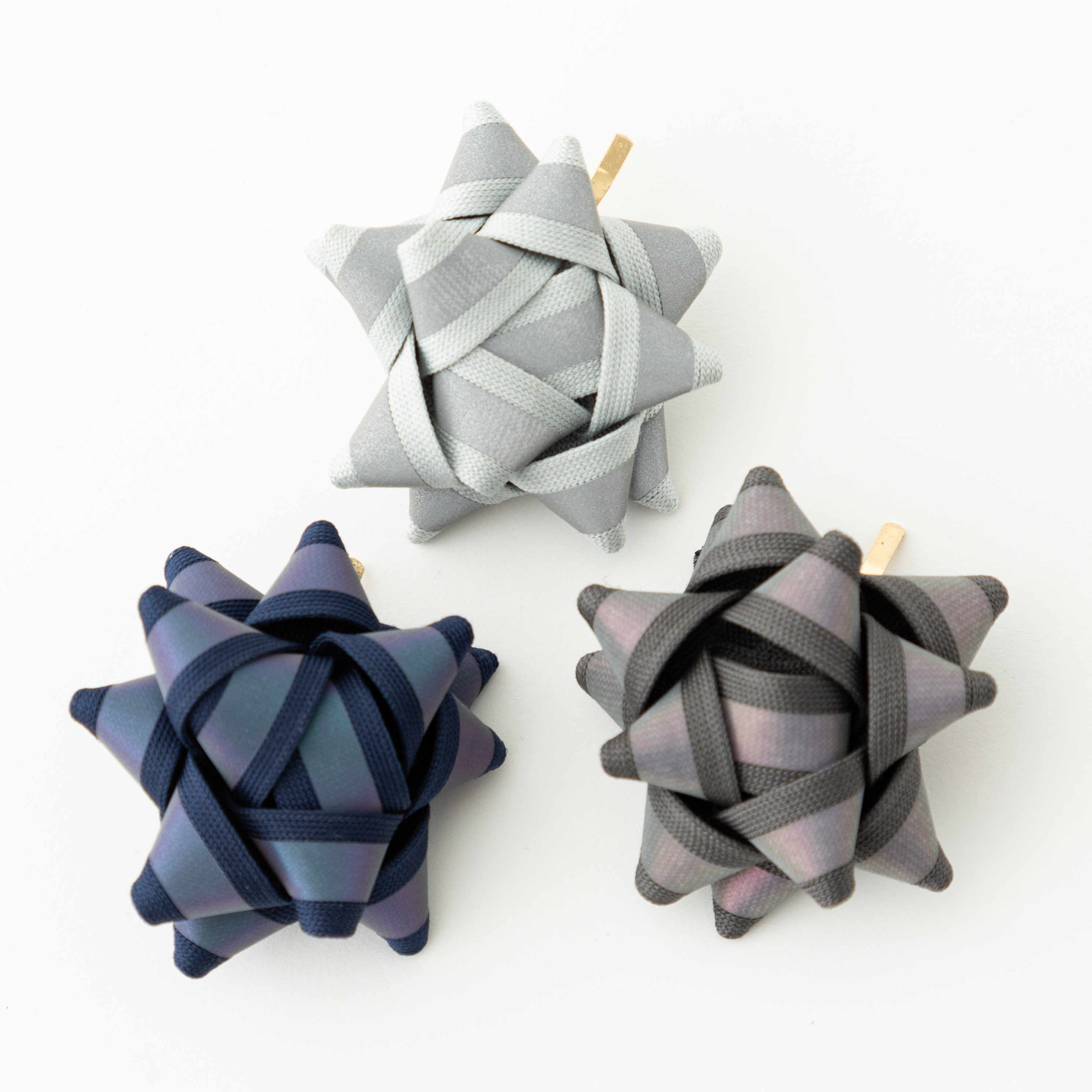 色が選べる　リフレクターヘアアクセサリー