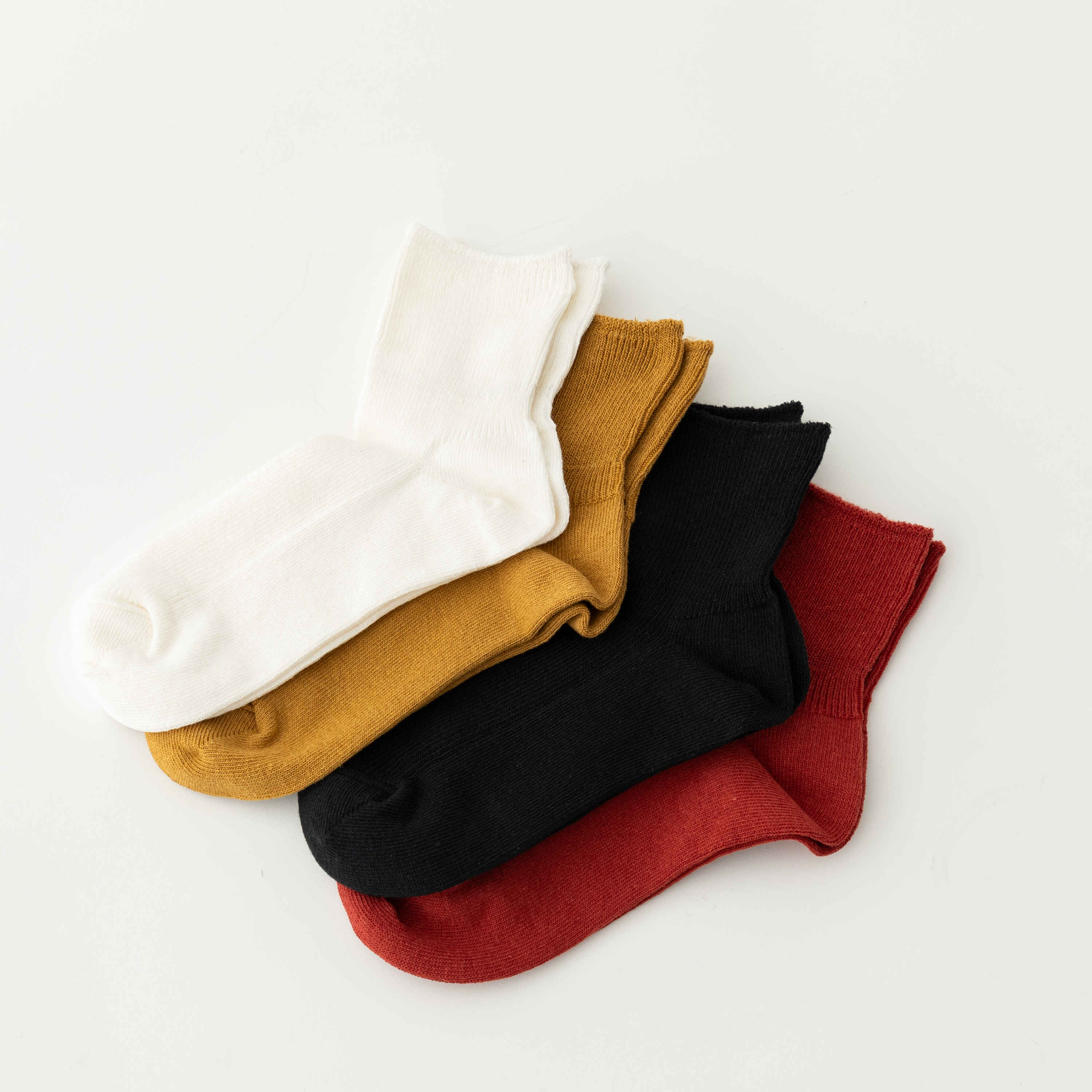 ハンカチとシンプル靴下セット