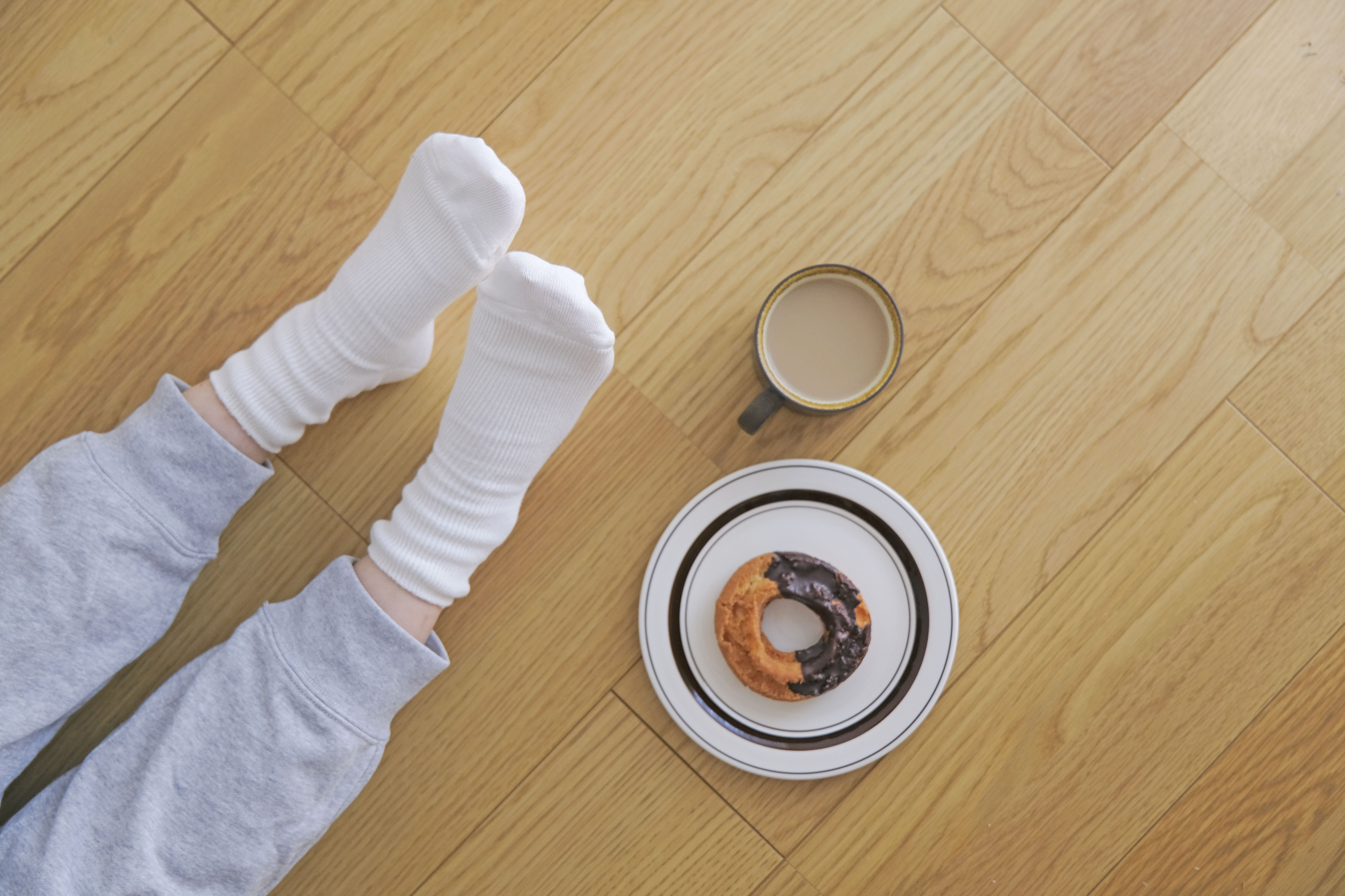 綿とリネンの靴下セット（日本製）