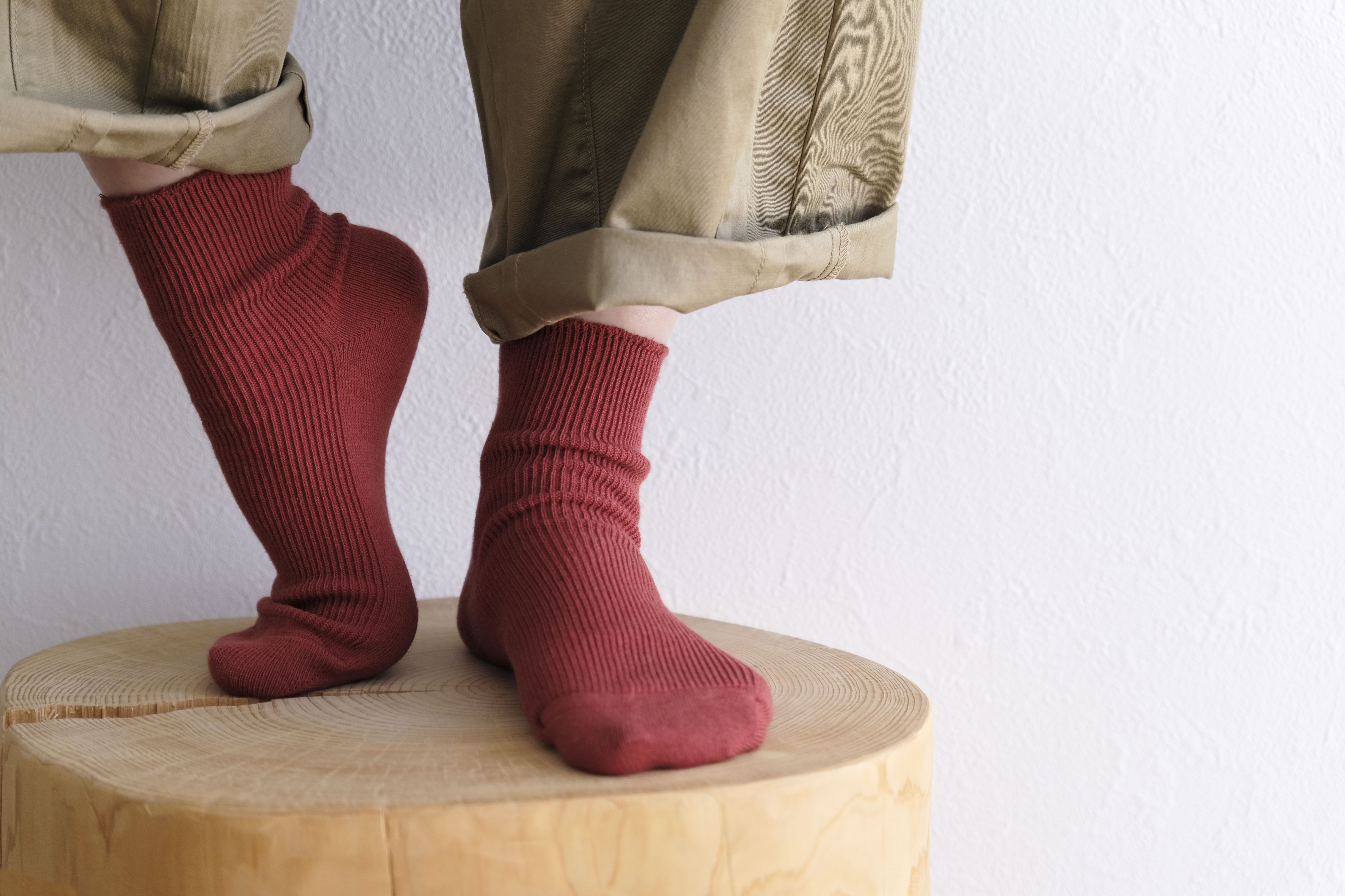 綿とリネンの靴下セット（日本製）