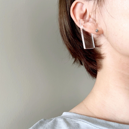 [ Achromatic colors ] Ear cuff set