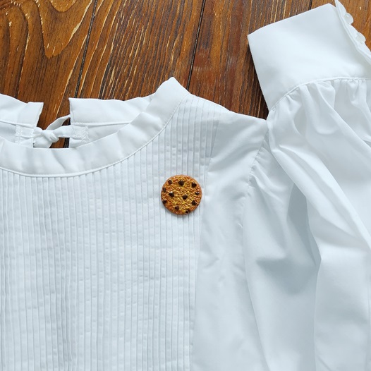 焼き菓子陶土ブローチセット C