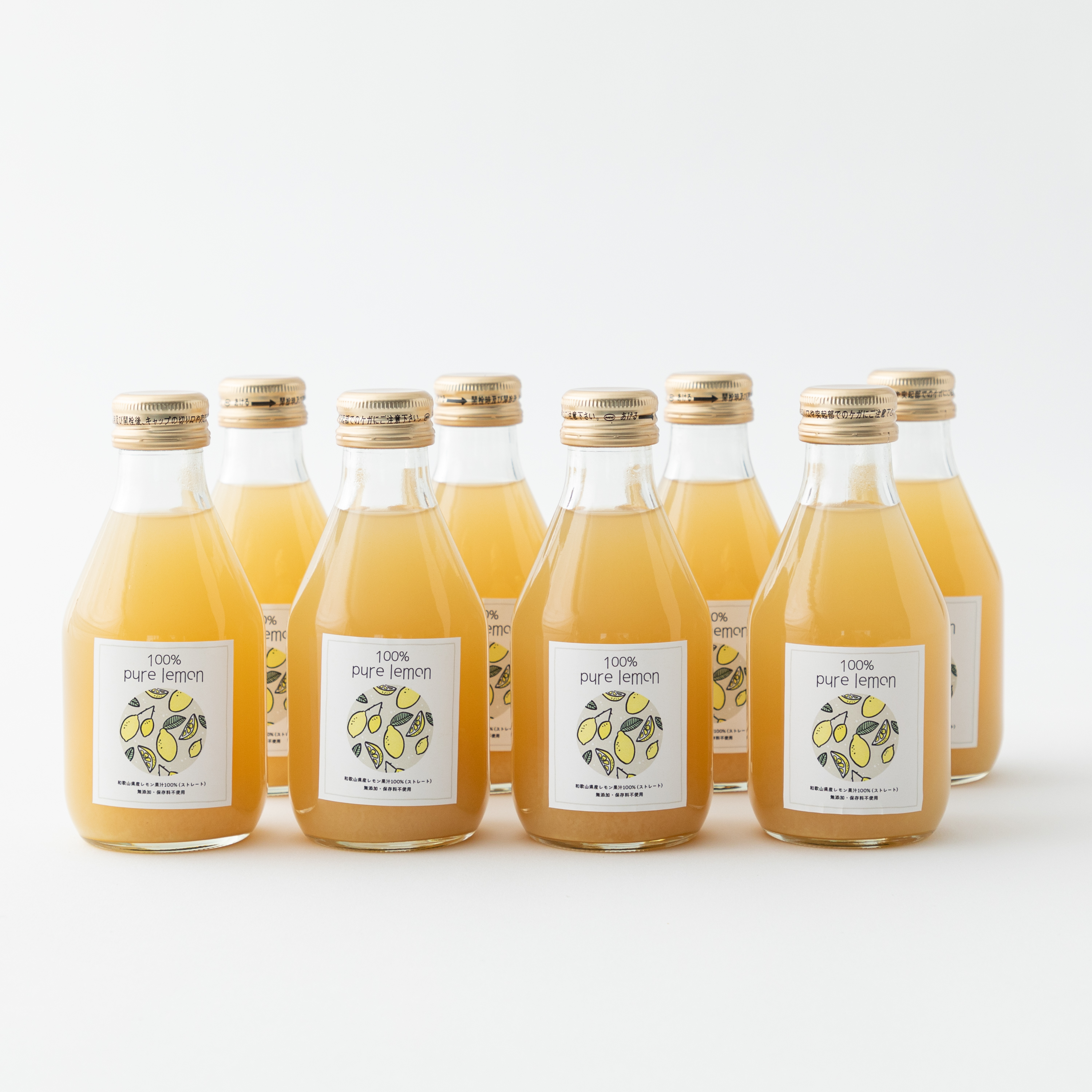 100% pure lemon◆100%ストレートレモン果汁◆添加物・保存料不使用！