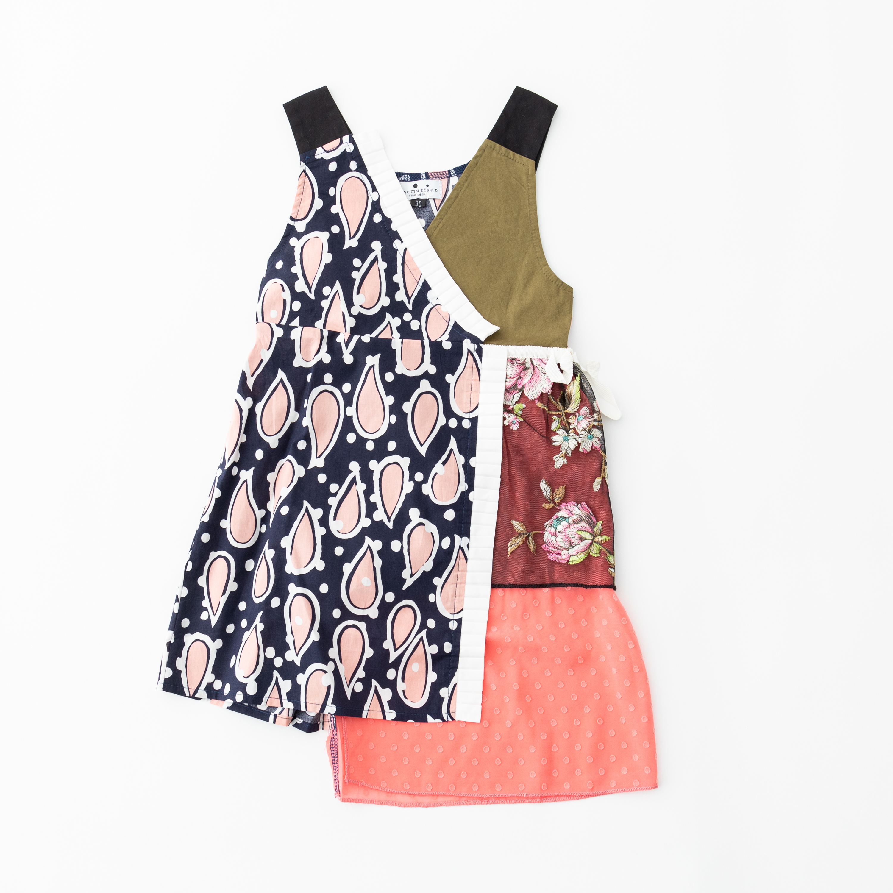 フリル巻きワンピース